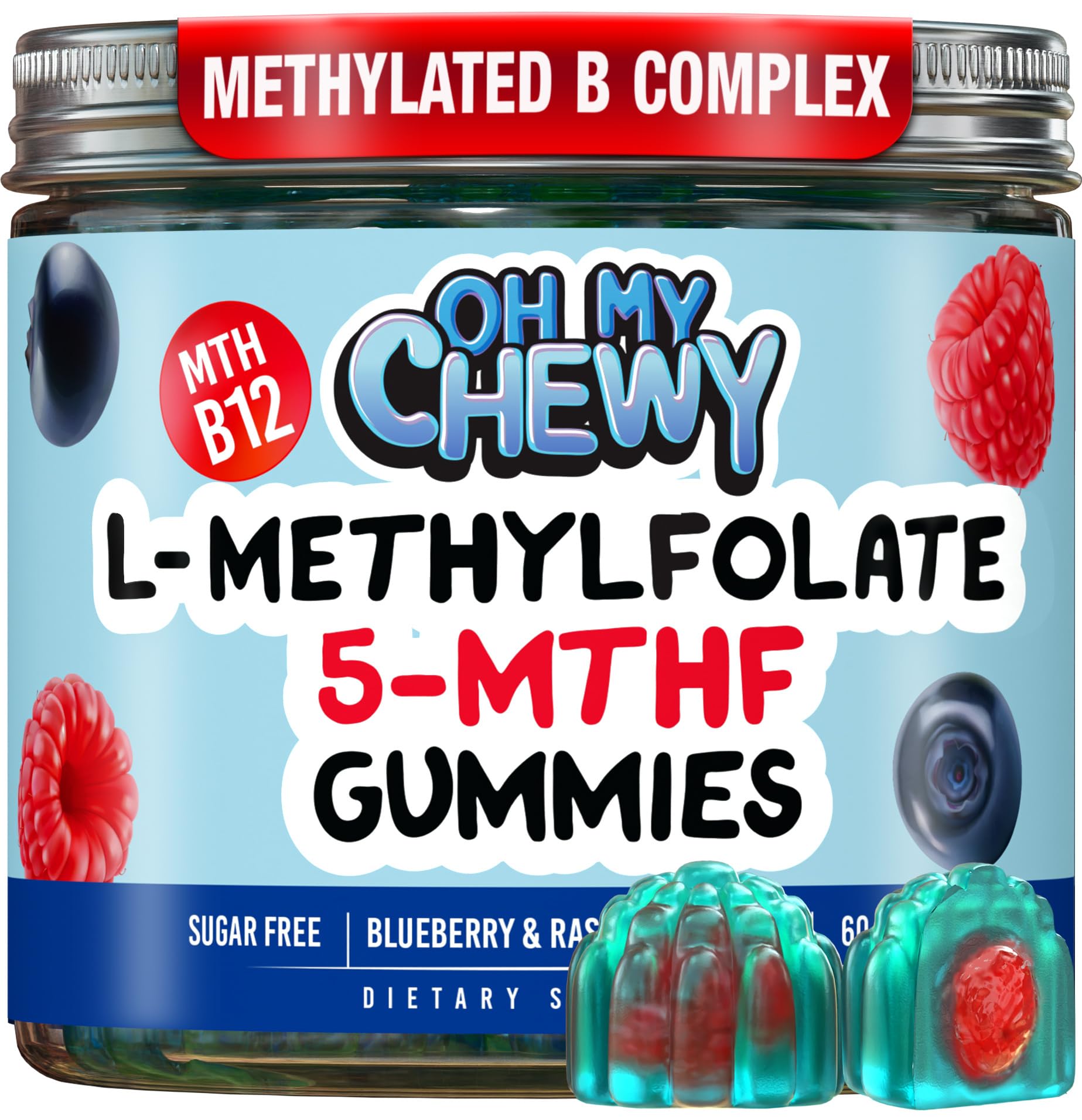 Oh My Chewy 5-MTHF Gummies