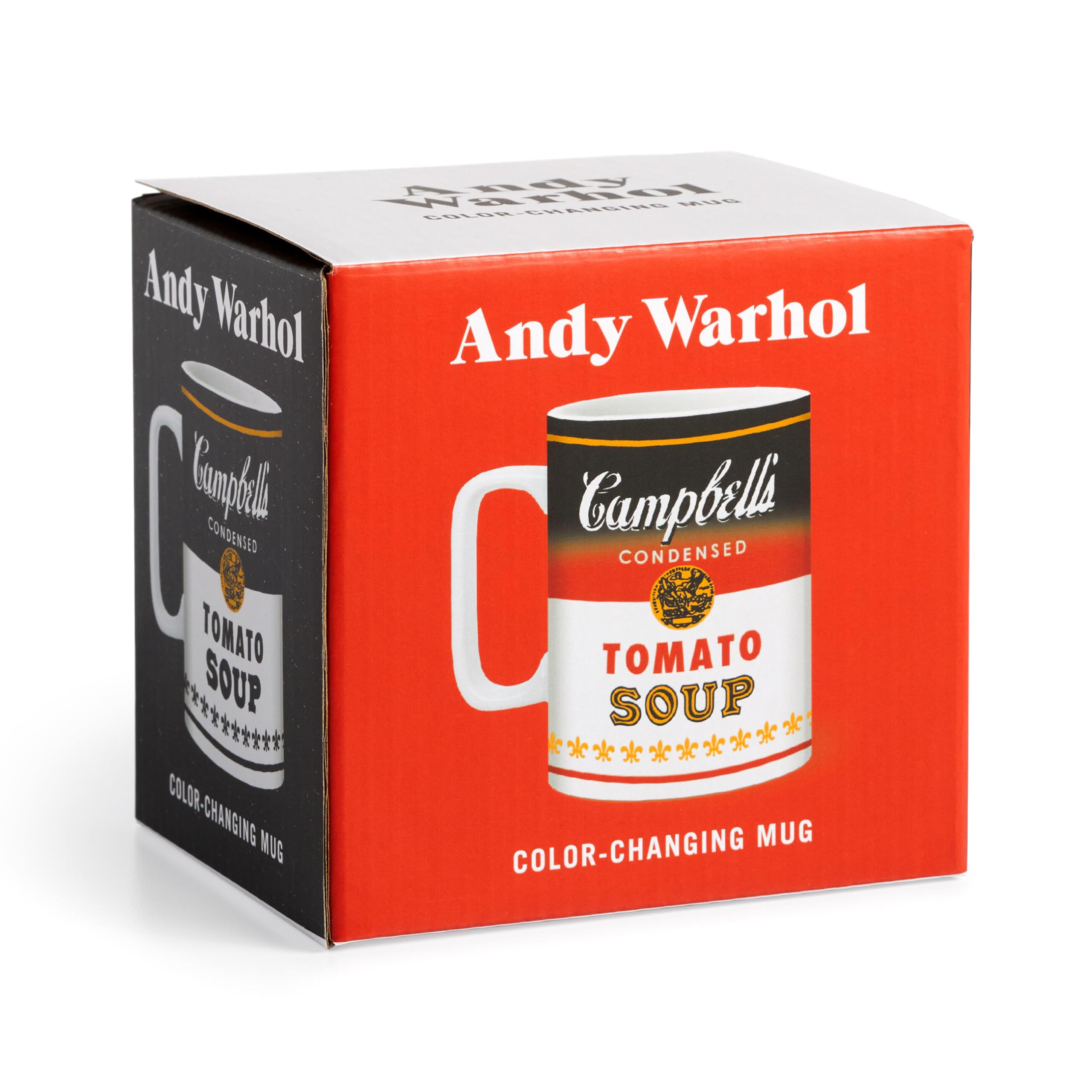 Galison Andy Warhol – Soup Can Color Changing Ceramic Mug