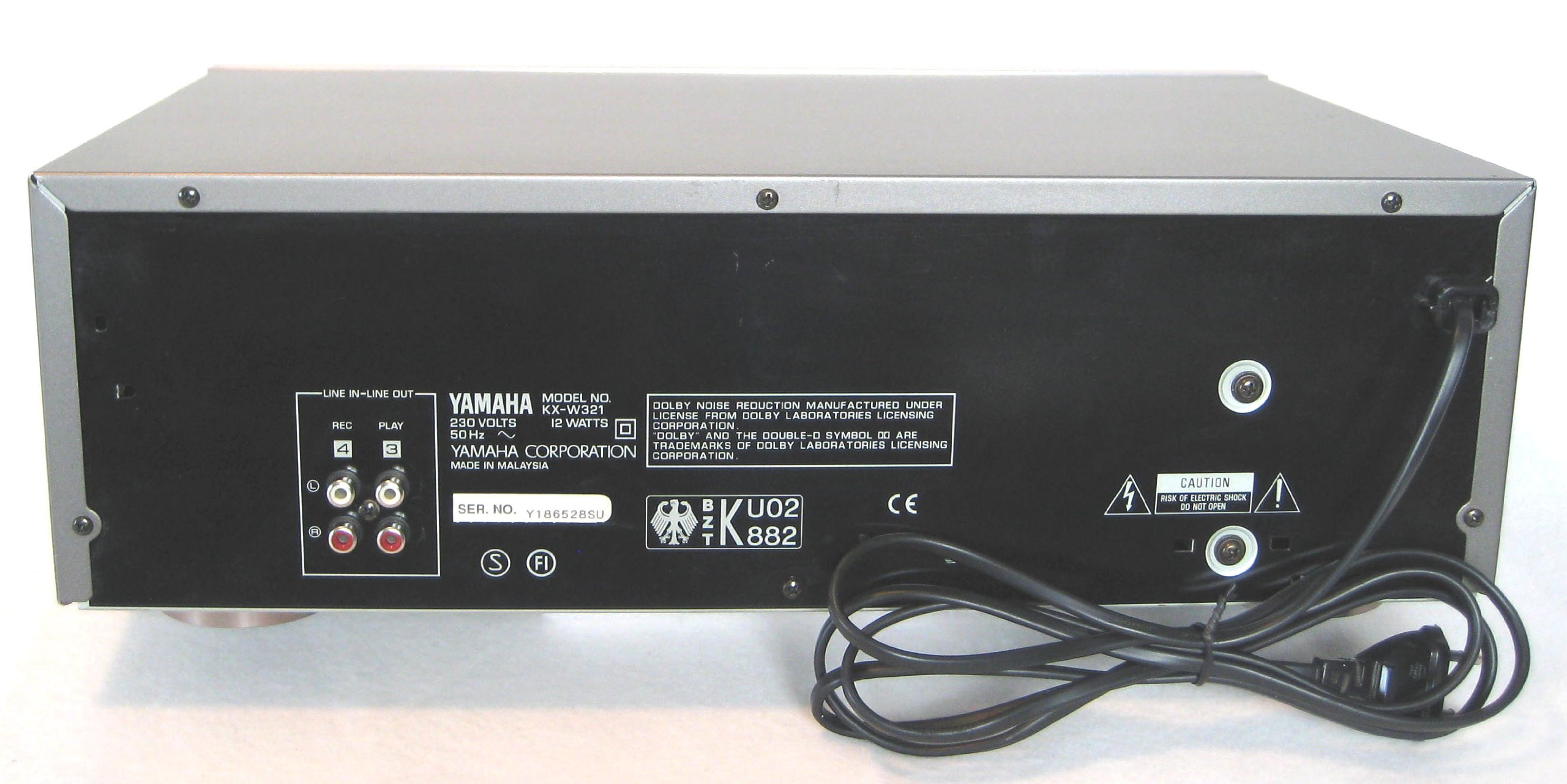 Yamaha KX-W 321 Kassettendeck Titan