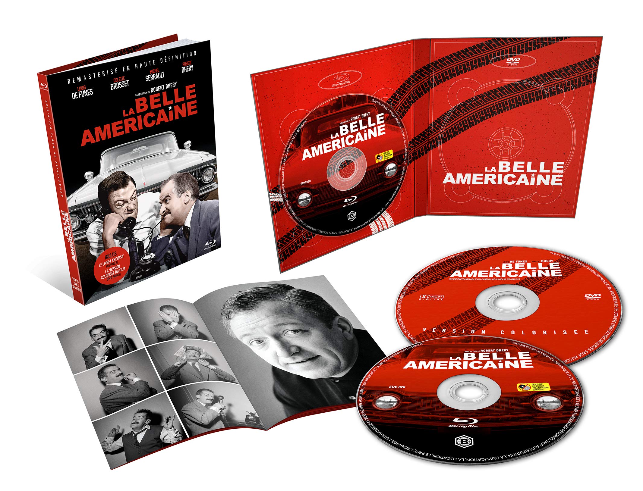 La Belle américaine [Blu-Ray] [Edition Mediabook Collector]