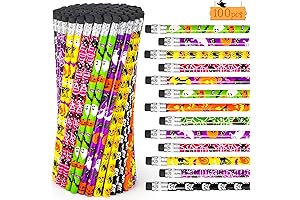 HINZER 100PCS Halloween Party Favors Pencils