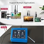 Moniteur ELECROW 5 po écran LCD TFT tactile, résolution HD 800x480 écran résistif, compatible avec Raspberry Pi 5/4/3/2B/Zero, Banana Pi, Jetson Nano, Windows 11/10/8/7