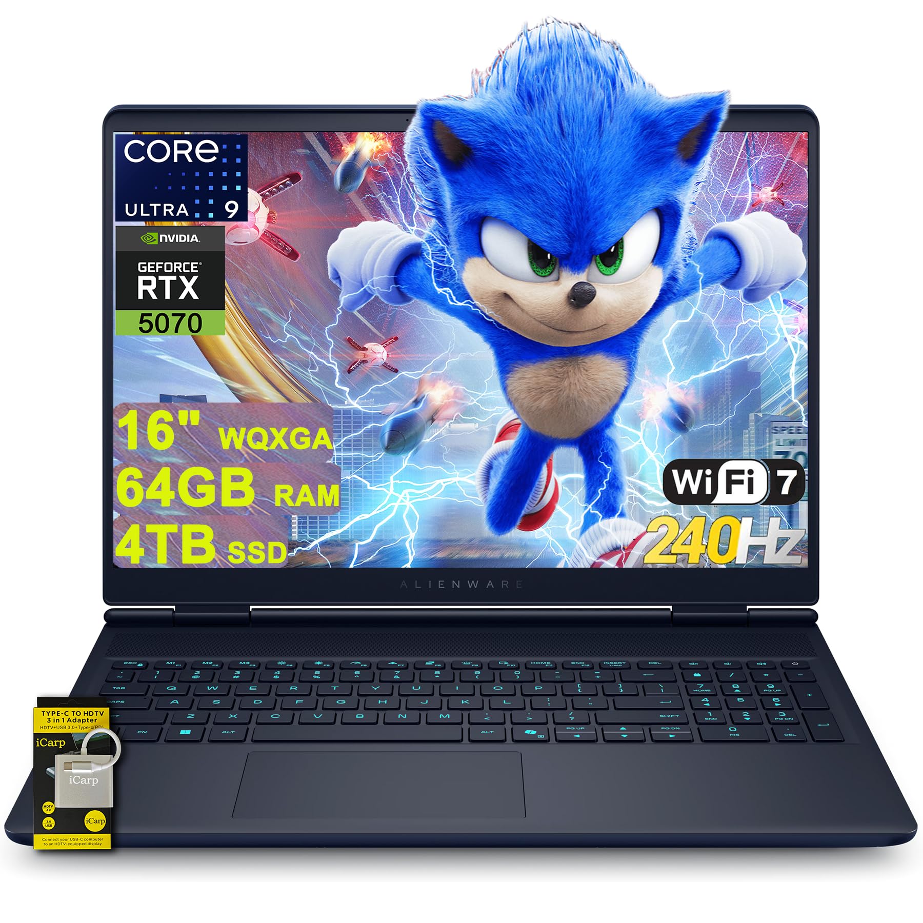 【Dell】san1625100801monojp　Alienware 16X Amazon.com: Dell Alienware 16X Aurora Gaming AI Laptop 16