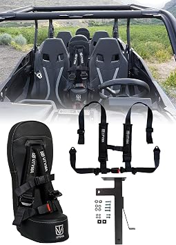 Front/Rear Bump Seat Compatible with the Can Am Maverick Sport/Trail 2018-2025 and Commander 2021-2025 Fits Commander Max and Sport Max