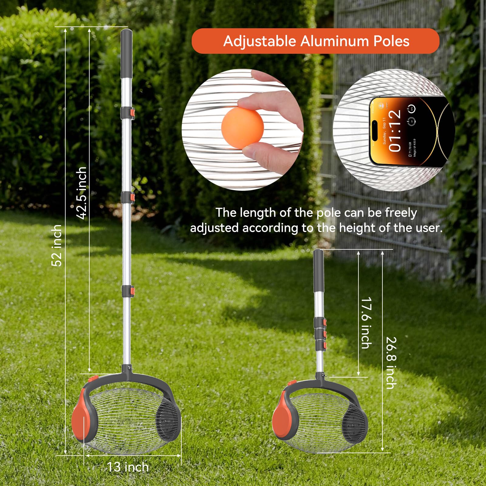 Rouleau Supérieur De Ramassage De Noix - Récolteur De Noix - Pied De Déclenchement Direct - Convient Pour Les