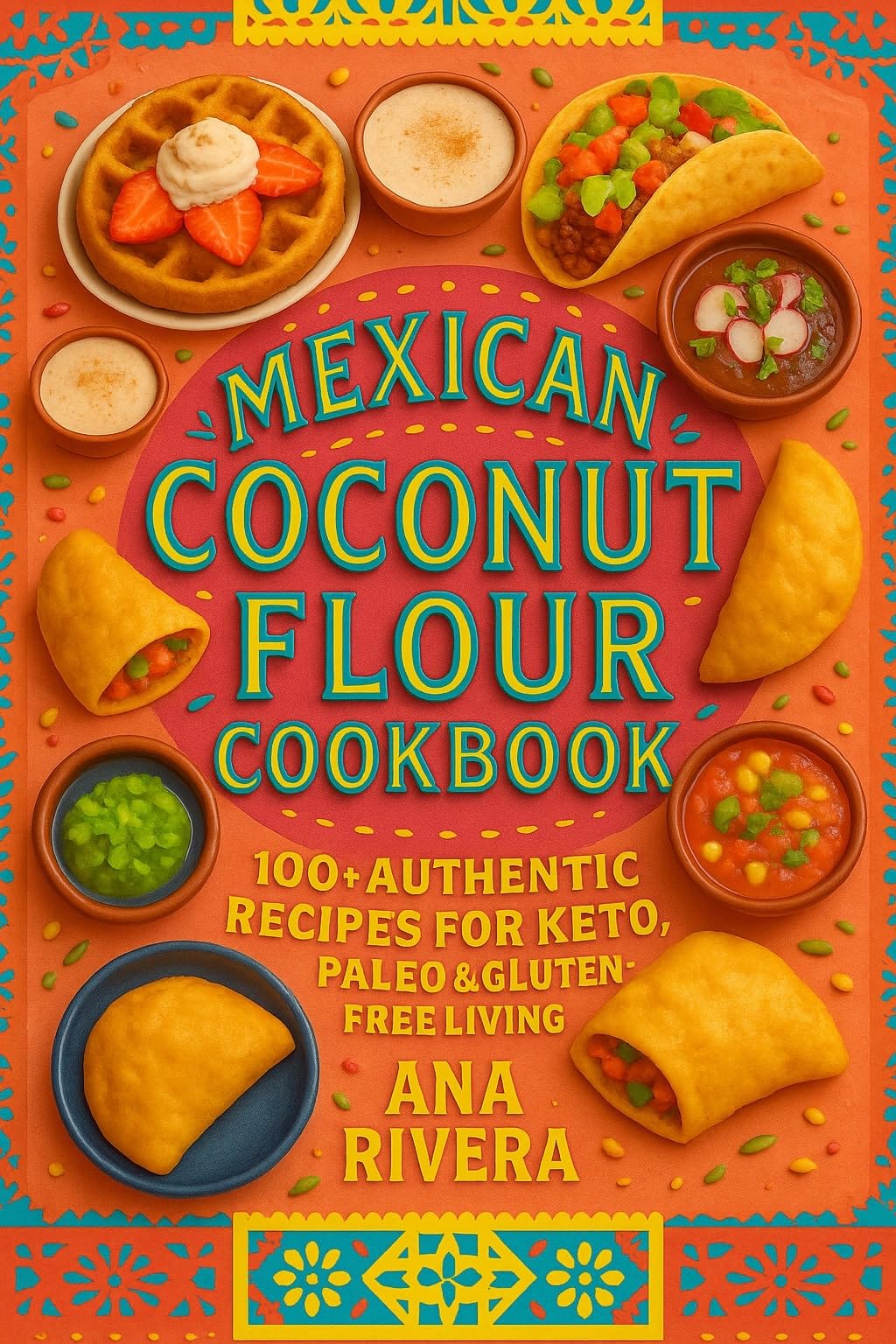 Mexican Coconut Flour Cookbook : 100+ Authentic Recipes for Keto, Paleo & Gluten-Free Living