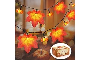 Fall Solar Lights Outdoor Decorative - Illuminate Your Autumn Evenings