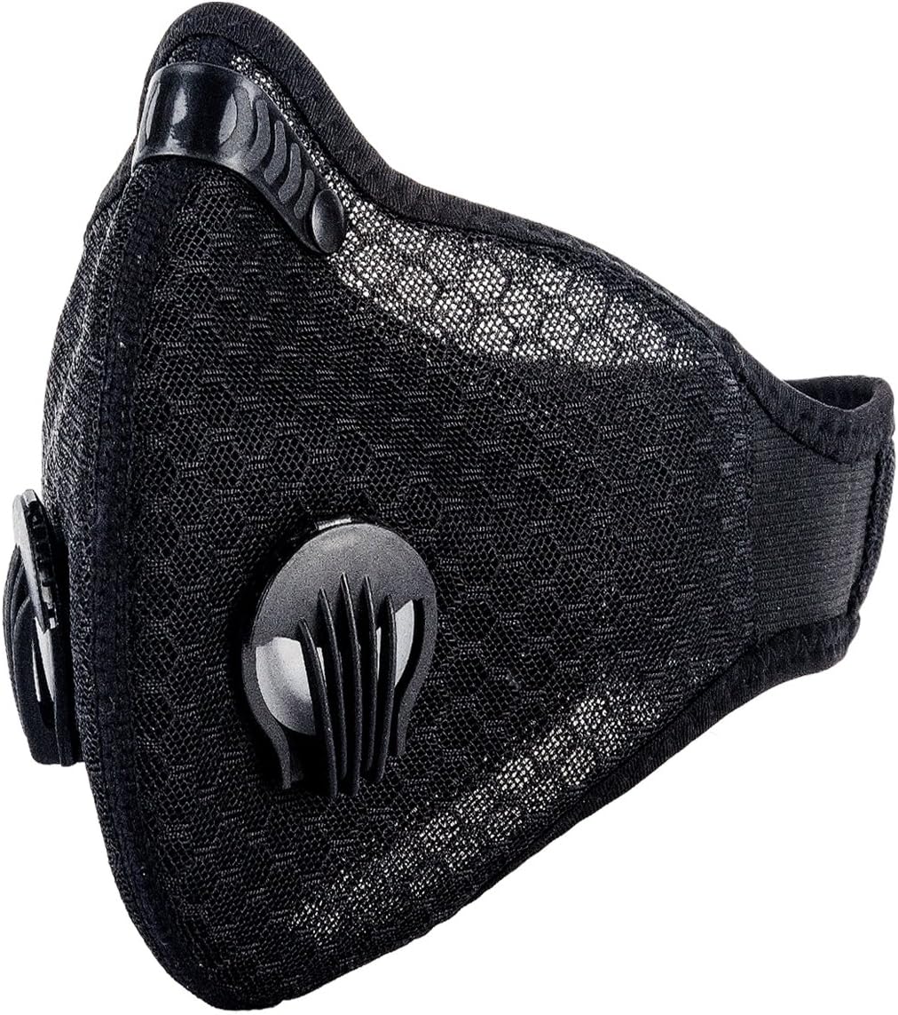 Activated Carbon Dustproof Dust Mask Filtration Exhaust Gas PM2.5 for Running Cycling and Outdoor Activities