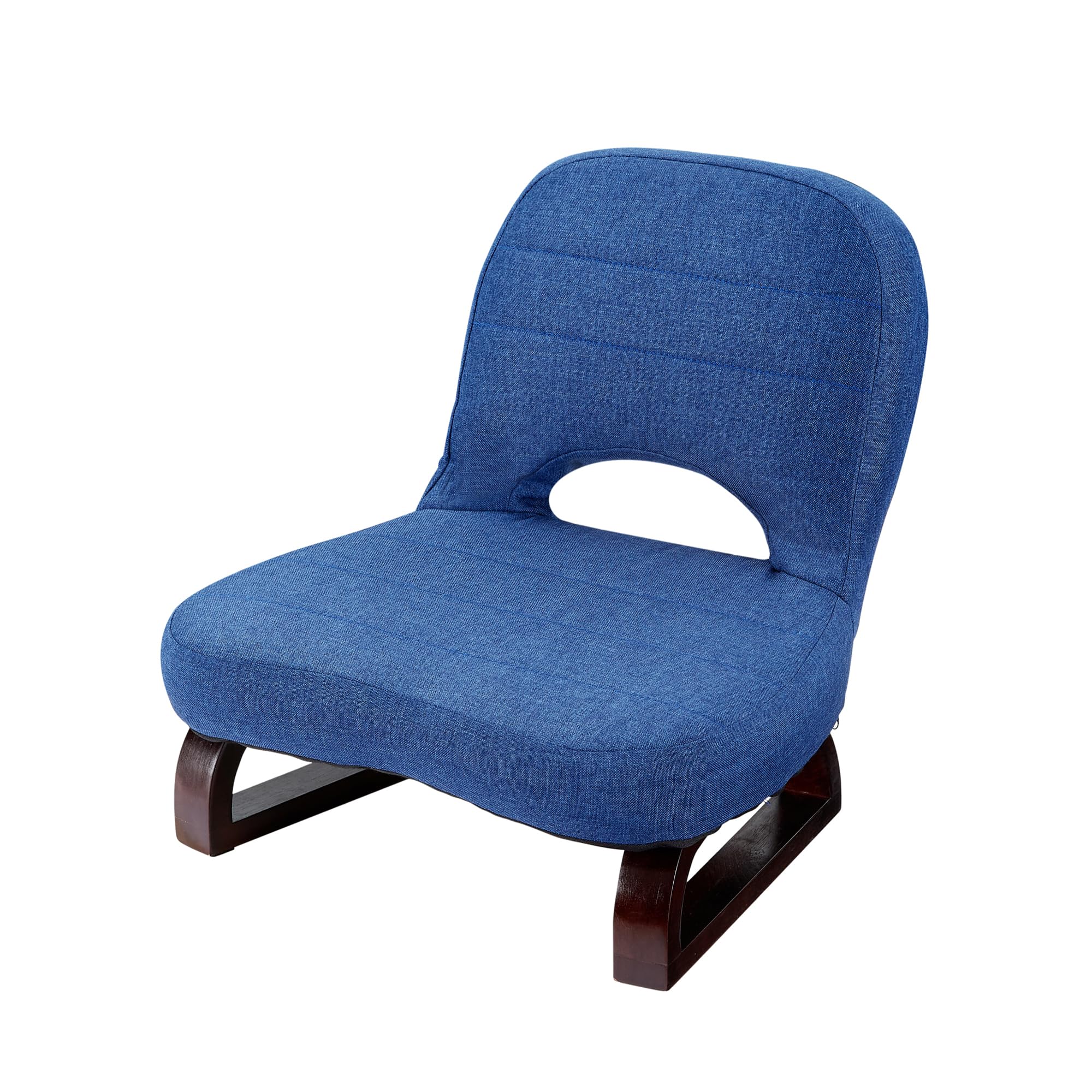 Amazon.co.jp: VECELO あぐら座椅子 低い椅子 幅45.5✕奥行51✕高さ