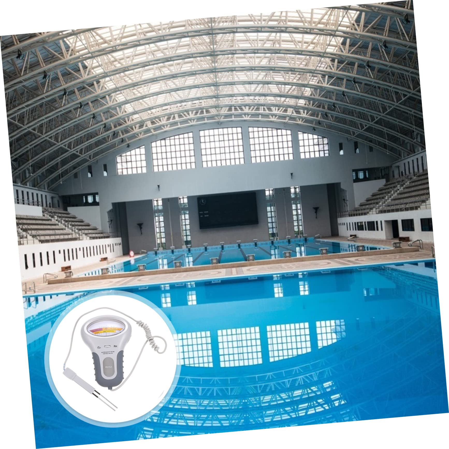 4stücke Ph Tester Für Schwimmbad Wasserqualität Digitale Anzeige Leicht Tragbar Material Für Pool Aquarien Präzise Ph Messung Langlebig
