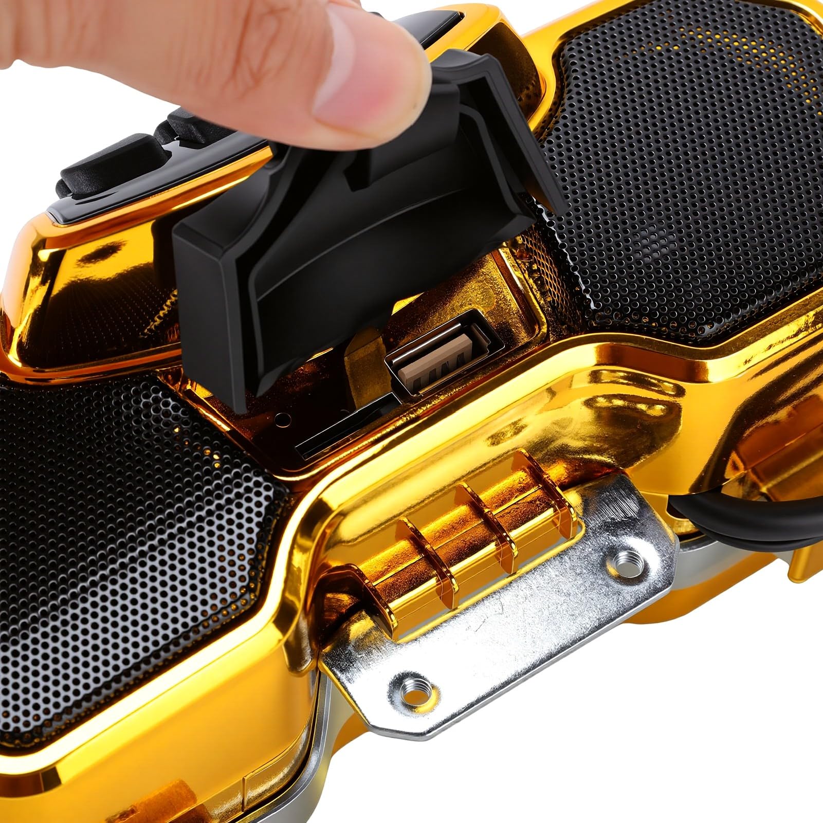 Altavoz para Motocicleta con Reproductor MP3, Sonido Estéreo HiFi