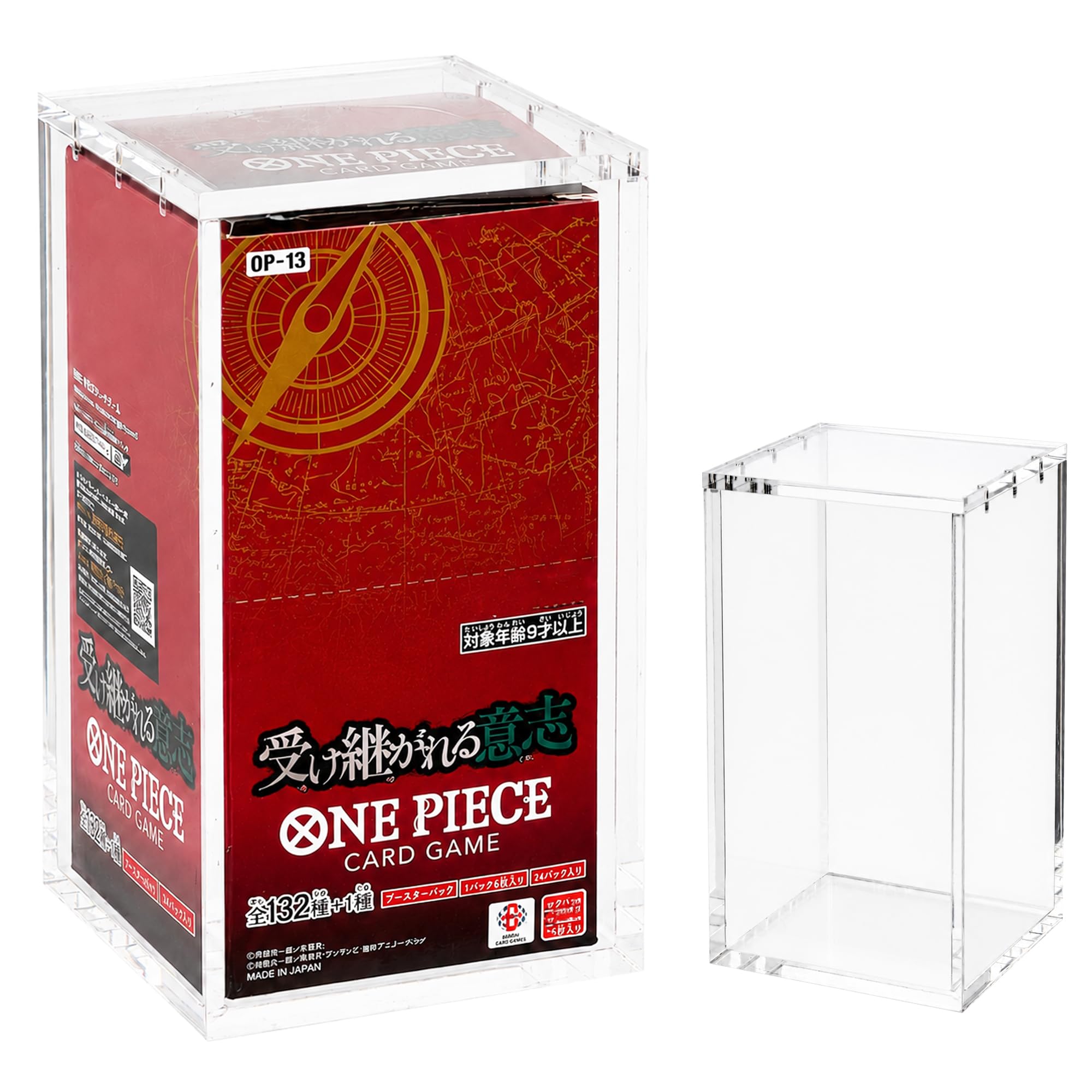 Photo 1 of VINJKZQ Japanese One Piece Booster Box Acrylic Display Case