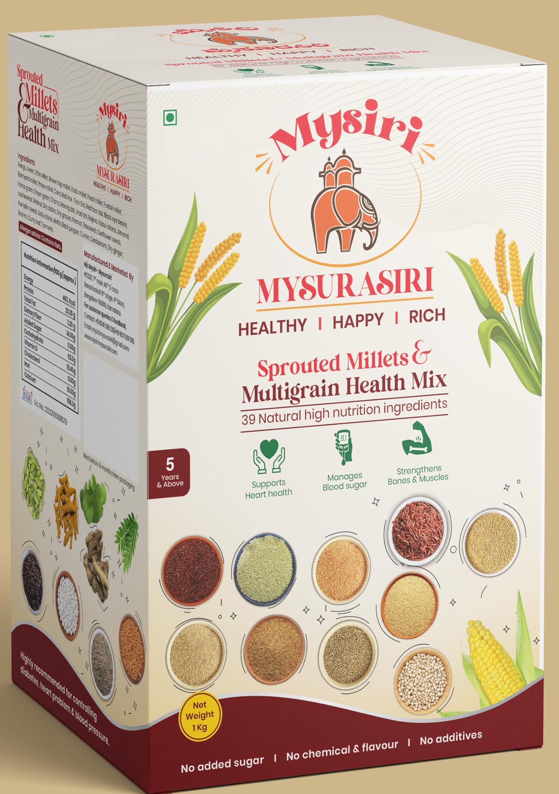 See full amazon price history chart for Mysiri Mysurasiri Sprouted Siridhanya Millet Health Mix-Almond, 1Kg Drink Powder For All Age Groups|Healthy Natural Millet|No Added Sugar Or Chemicals|Sathu Maavu Porridge Malt With 39 Ingredients Mysiri Mysurasiri Sprouted Siridhanya Millet Health Mix-Almond, 1Kg Drink Powder For All Age Groups|Healthy Natural Millet|No Added Sugar Or Chemicals|Sathu Maavu Porridge Malt With 39 Ingredients (B0BPTJ84PG) Amazon Price History, Amazon Price Tracker