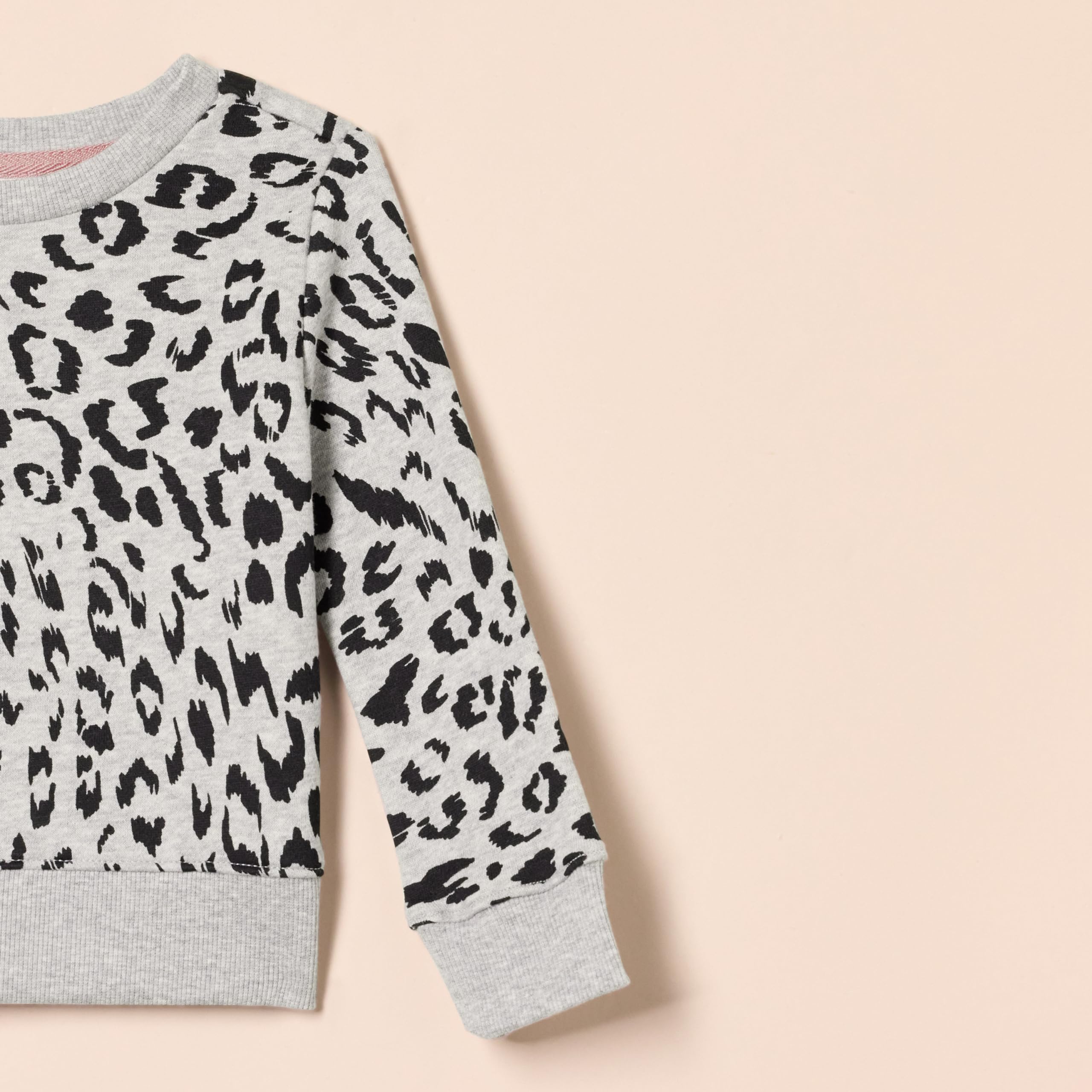 Amazon Essentials Felpe Girocollo in Pile Bambine e Ragazze, Pacco da 2