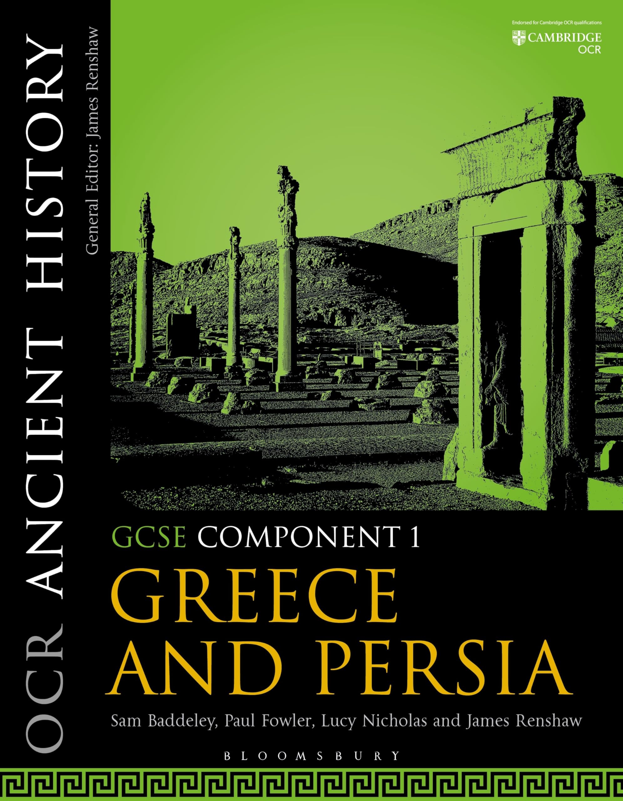 OCR Ancient History GCSE Component 1 by Dr Lucy R.  Nicholas PAPERBACK