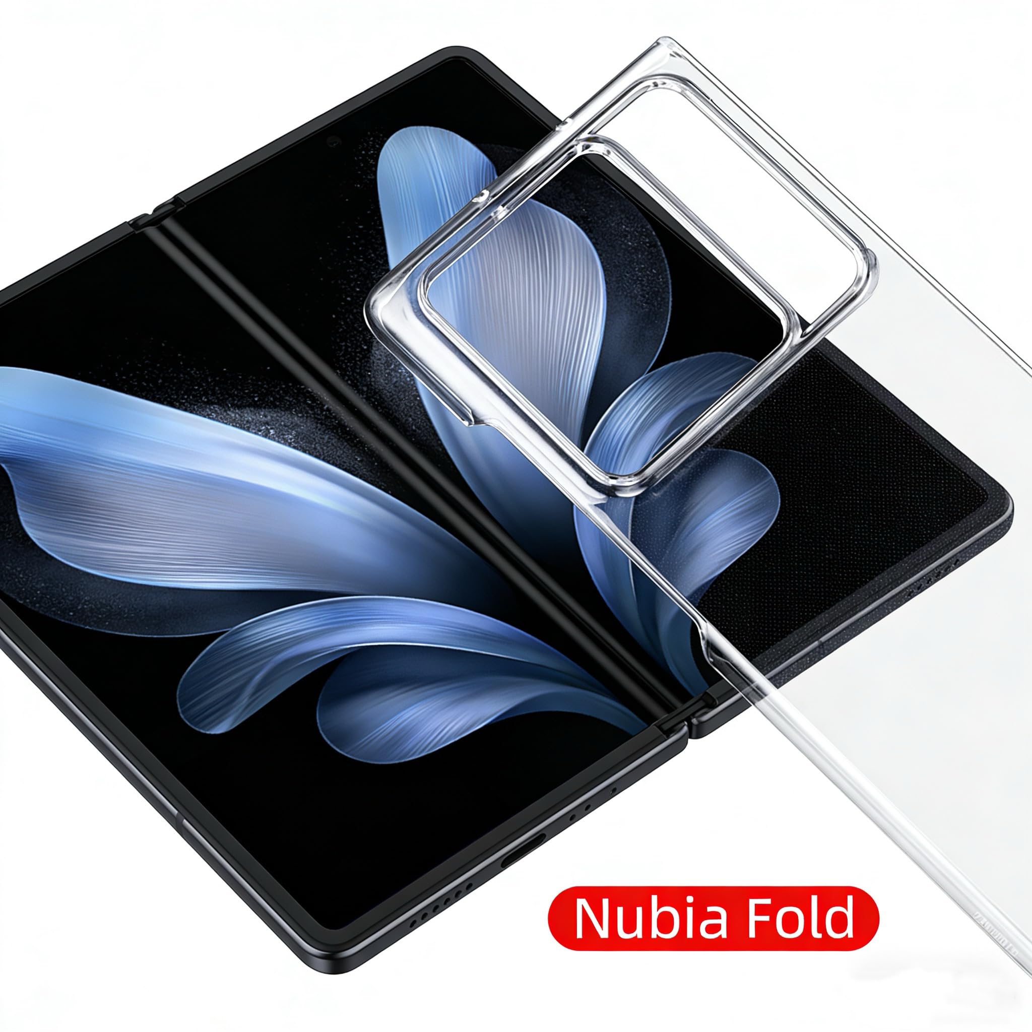 Amazon.co.jp: For ZTE nubia Fold ケース ヌビア フォールド カバー