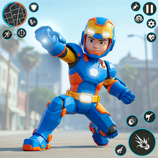 Ninja Iron Baby Superhero Fighting 3D - Super Boy Flying Child Games 2025