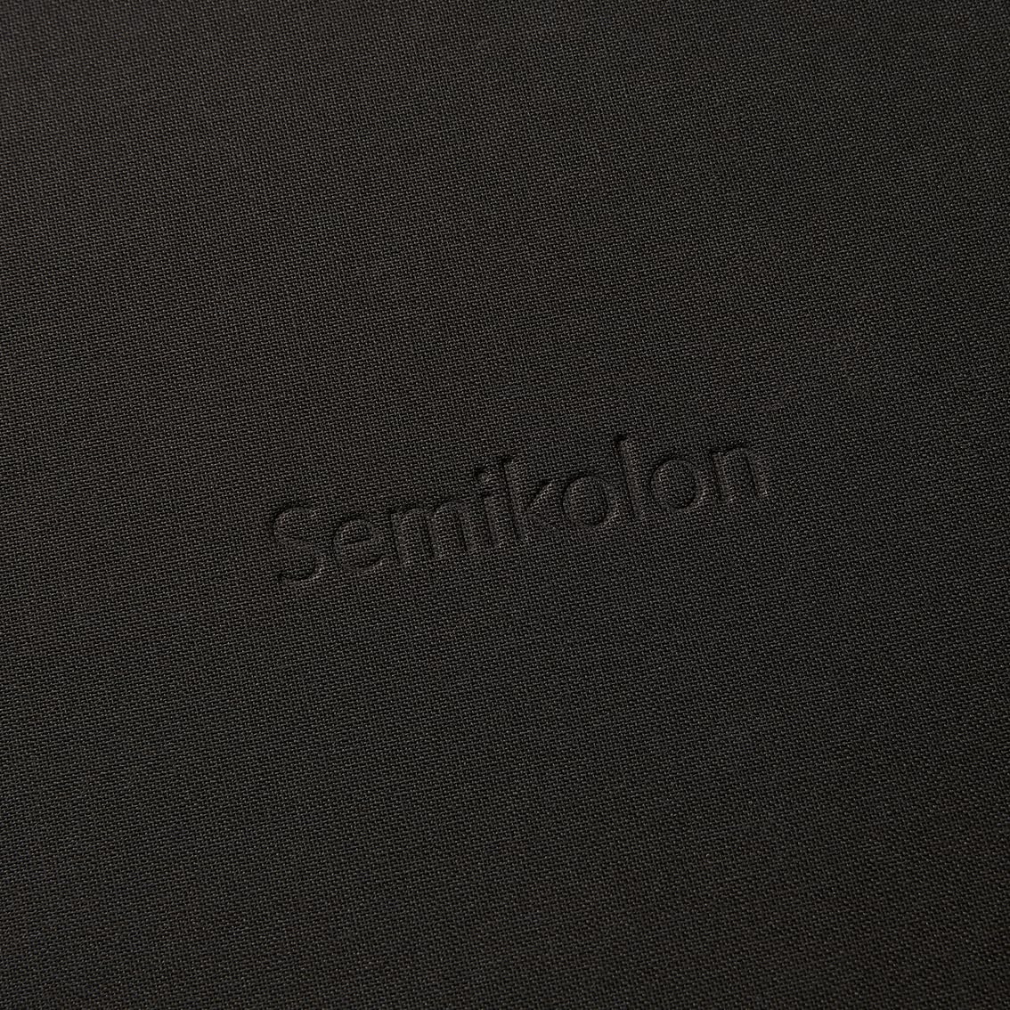 Semikolon 351236 Notizbuch Classic A4 blanko - 176 Seiten, cremeweißes Papier - Lesezeichen - black schwarz