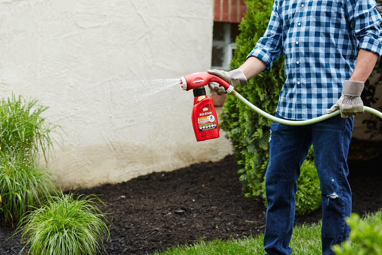 Ortho Bug B Gon Insect Killer for Lawns and Gardens Concentrate (Kills 230+ Insects Including Mosquitoes, Fleas, Ticks, & Ants. Use in Lawns, Trees, ...