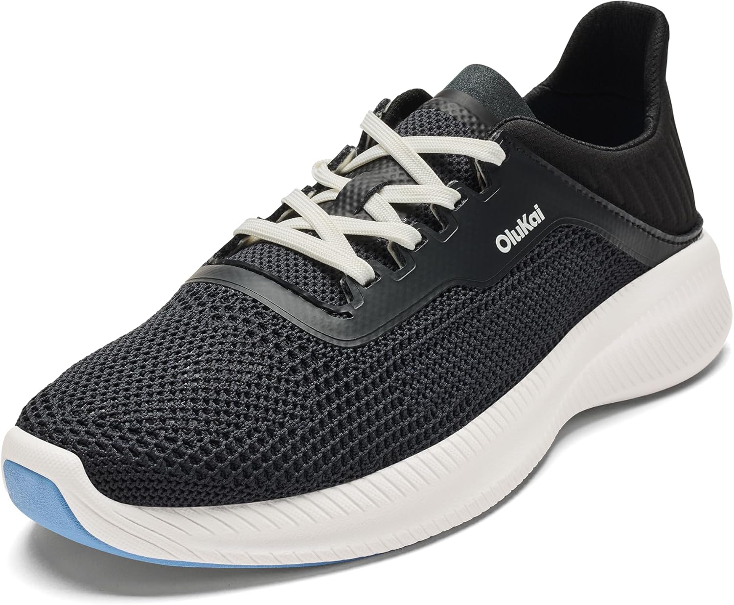 OLUKAI Island Hopper Women’s Sneakers, Travel Ready & Versatile Athletic Shoes, Soft & Breathable Knit Fabric, Drop-in Heel Design