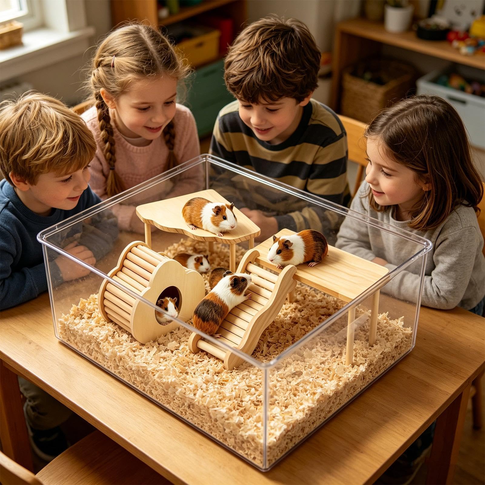 Hamsterleiter Holz Ruhe- und Schlafunterstand