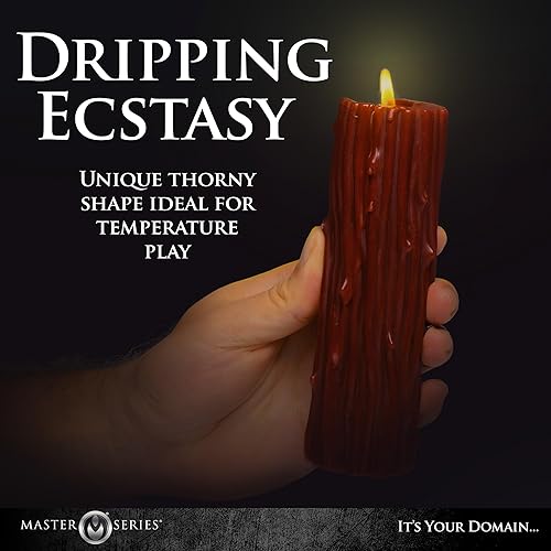 Miniatura 3 de Vela de goteo de espina para bienestar y relajación y masaje romántico de velas. Bajo punto de fusión. Cera corporal de parafina sin perfume. Regalo