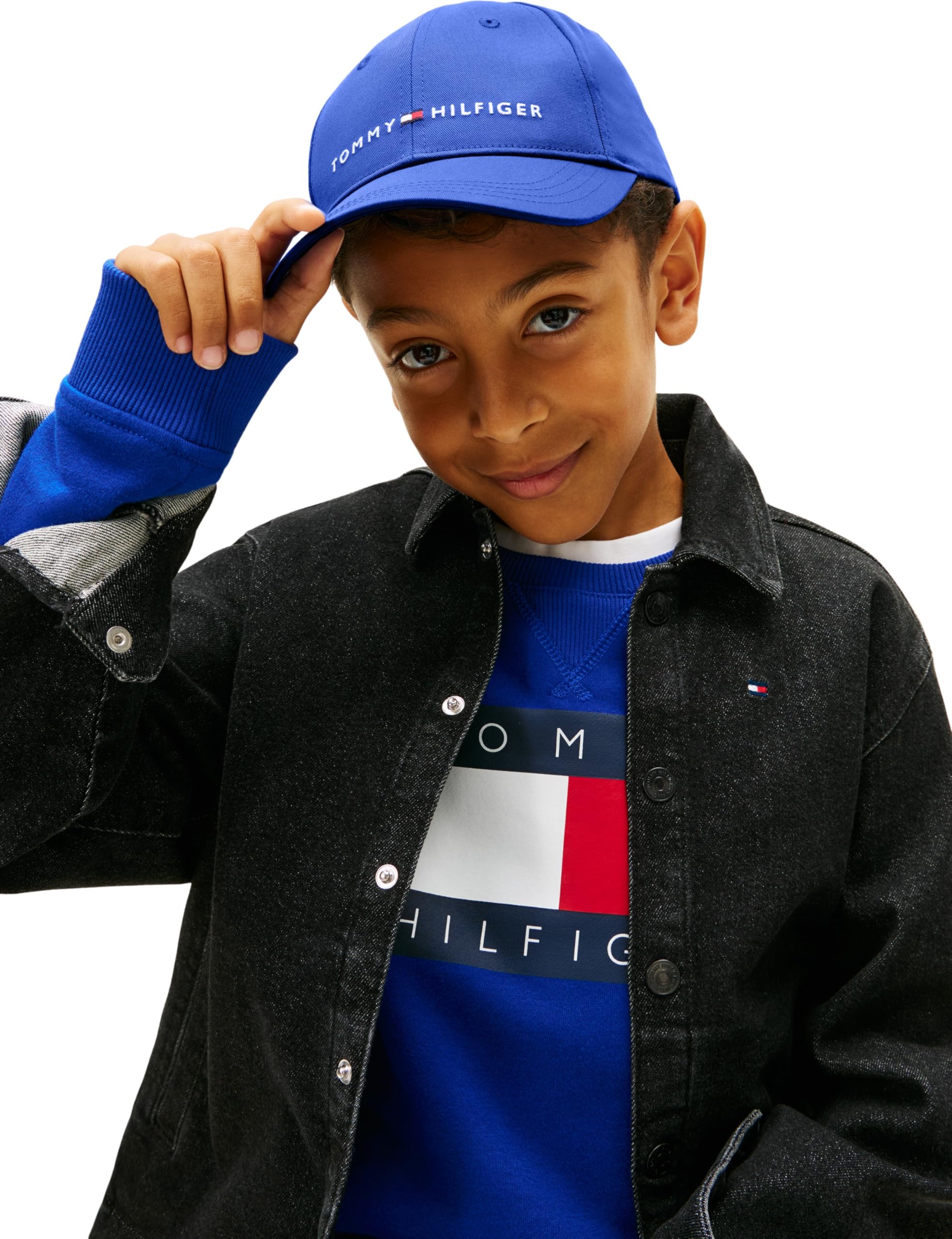 Tommy Hilfiger Czapka unisex TH Essential KA0KA00032 czapka, niebieska (Majesty Blue), L-XL, Niebieski (Majesty Blue), L-XL