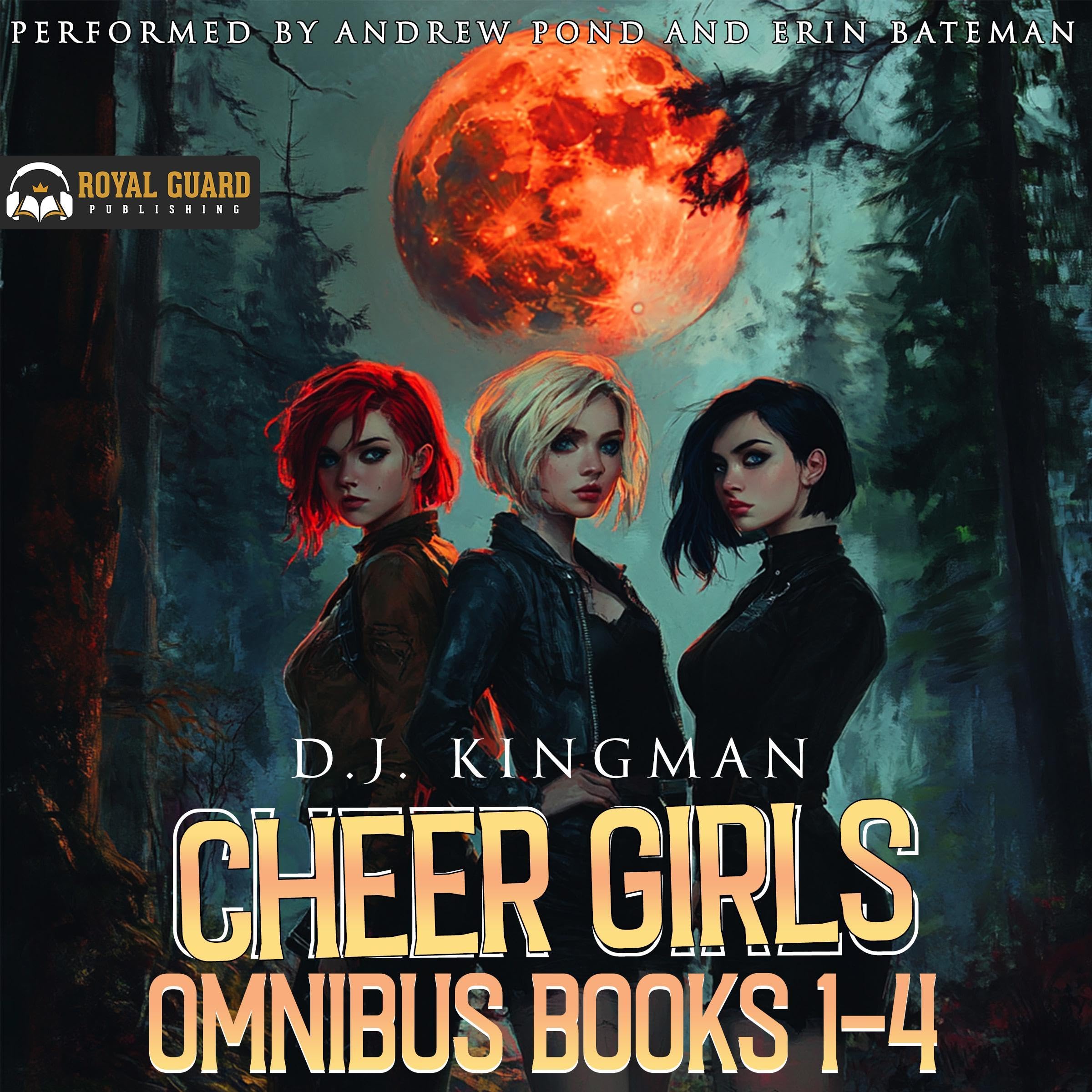 Cover art for Cheer Girls Omnibus: Books 1-4