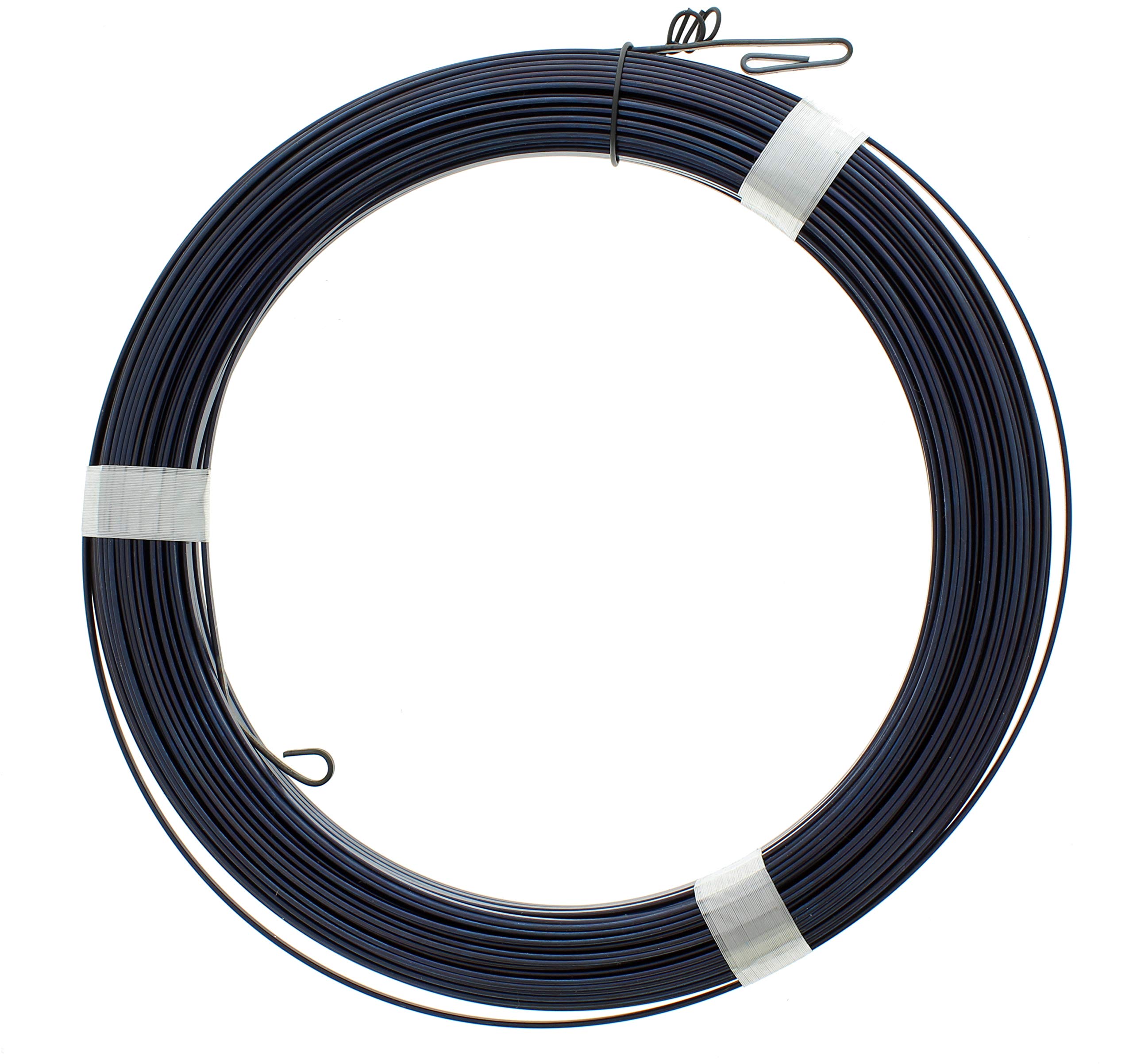 IDEAL Electrical 31-038 Blue Steel Fish Tape Replacement 240 ft. Blued Steel Fish Tape w/ Non-Oily Finish, Laser Etched Increments, 1600 lb. Strength