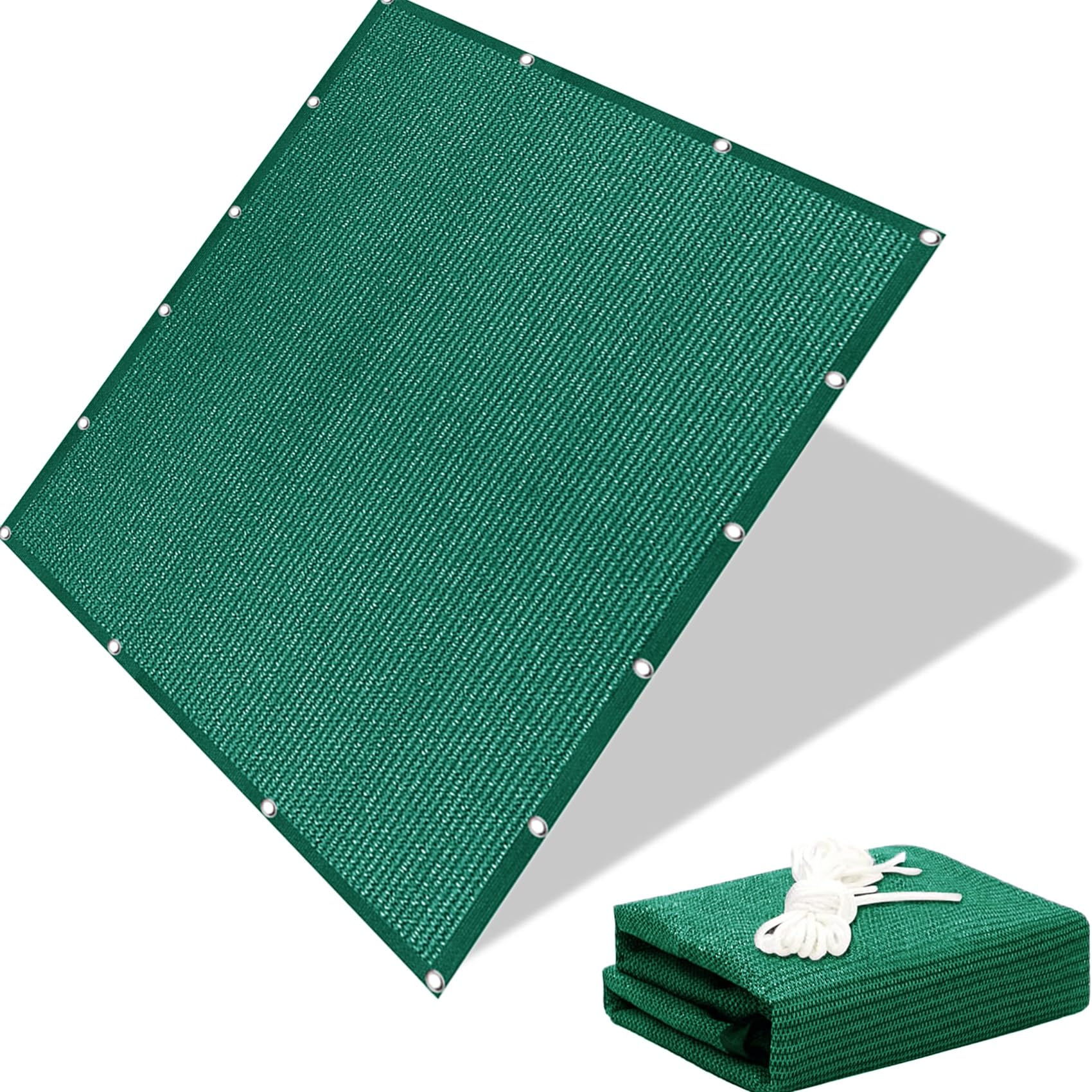 Toile ombrage exterieur respirant contre la chaleur du soleil sur le balcon