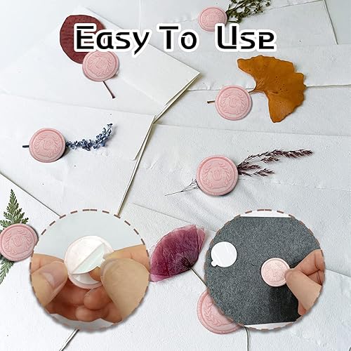 Miniatura 3 de 50 calcomanías adhesivas de cera con letra E, hechas a mano, sin necesidad de sellar, rasgar y usar calcomanías de cera para invitaciones de boda,