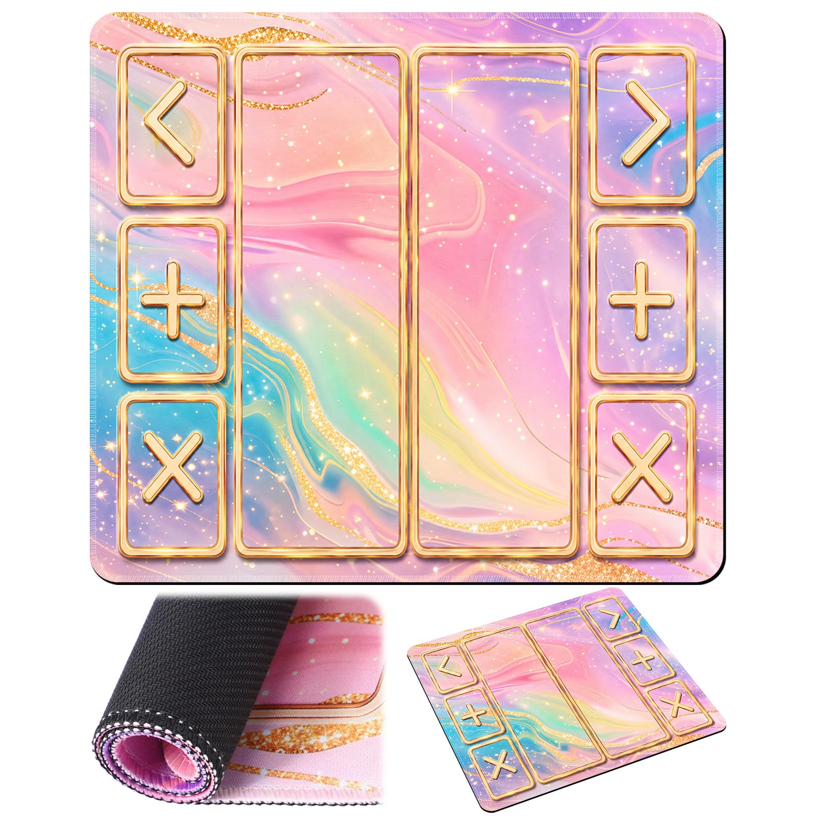 Yalikop Trading Mat, Playmat,Pastel Marble