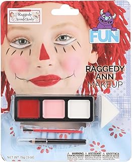 Fun Costumes Raggedy Ann Set de Maquillaje - ...