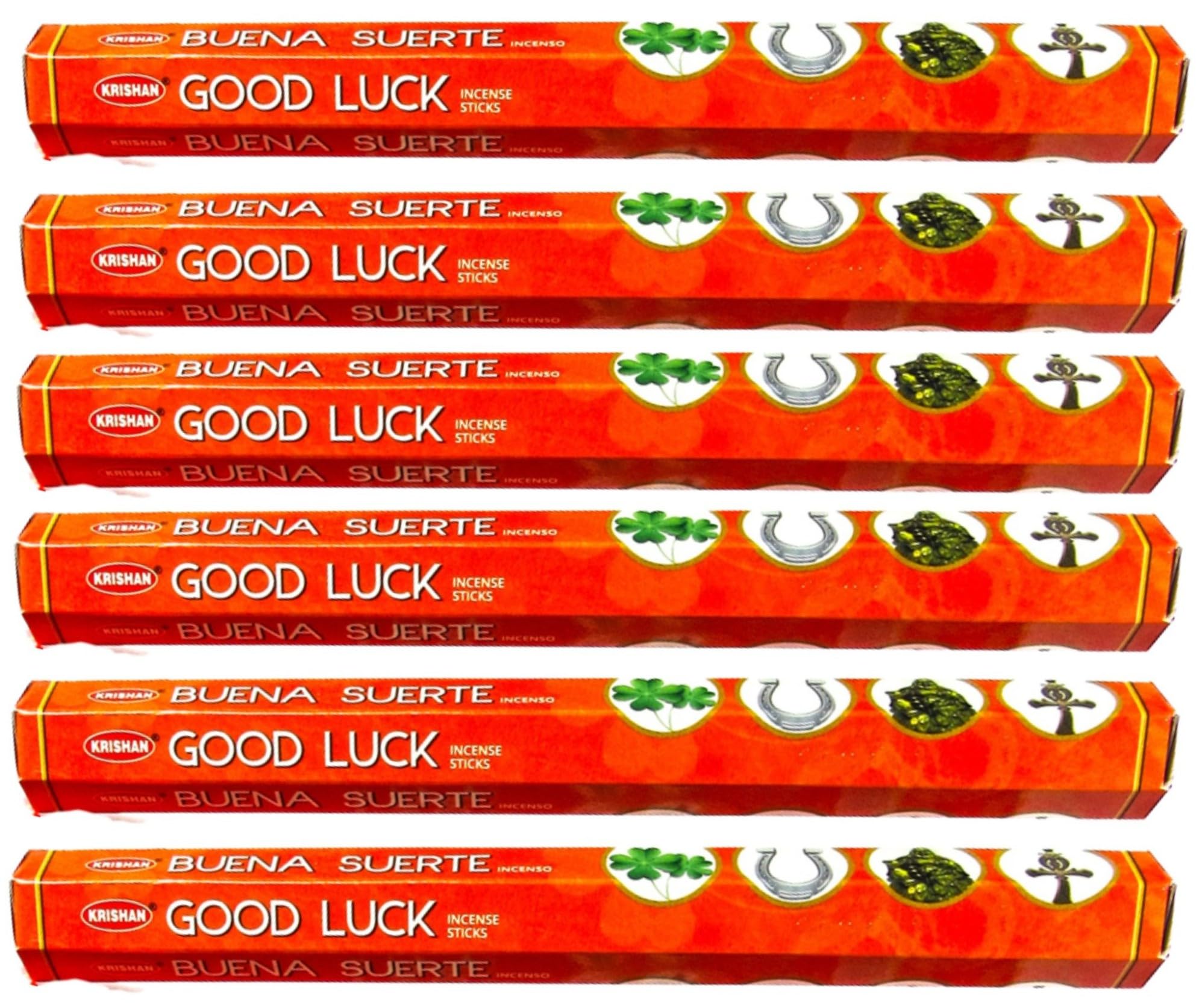 Krishan Fenny's Creations Incense Sticks Incense Stick Good Luck Perfumed Fragrance Aromatherapy Hand Rolled 120 Joss Sticks