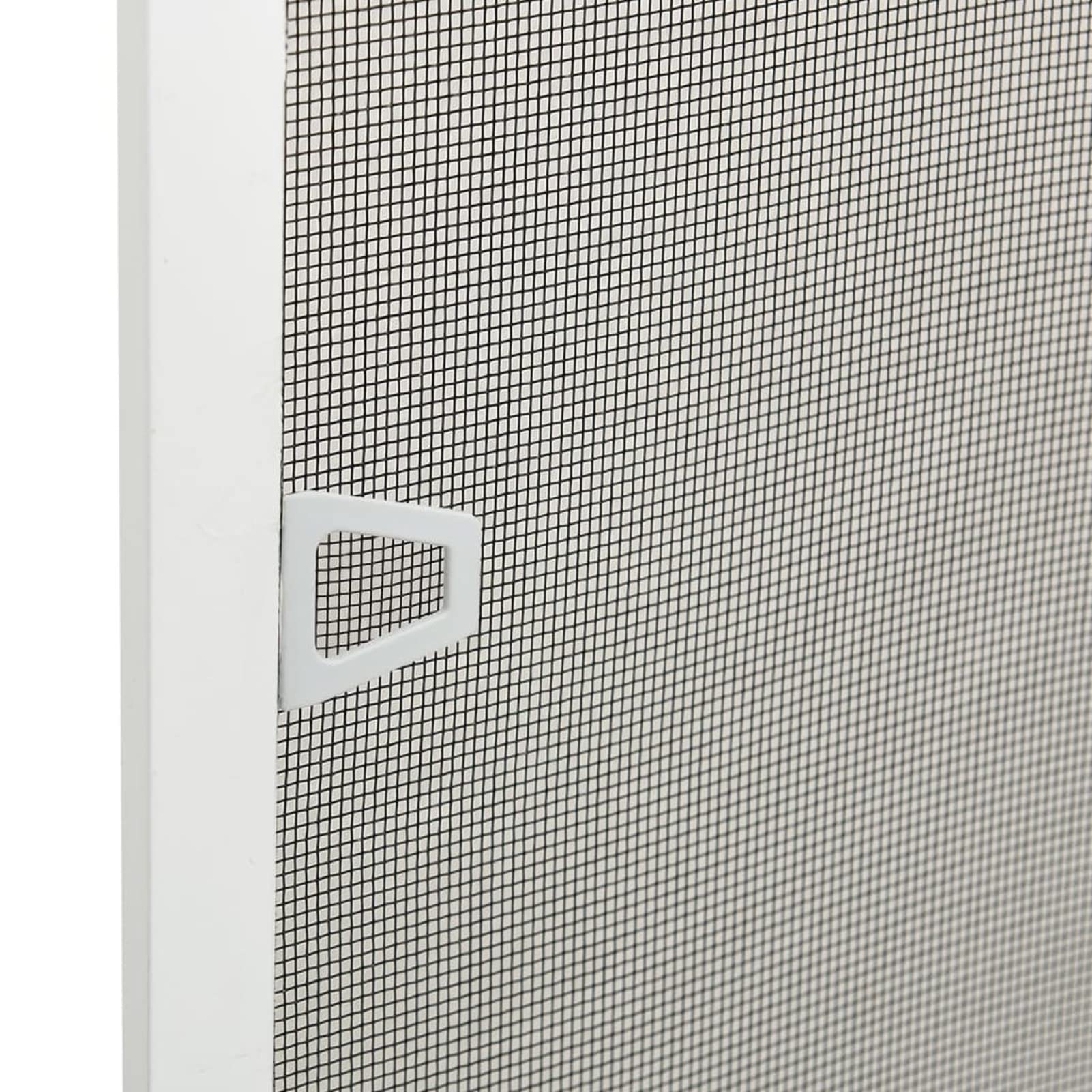 Insektenschutz für Fenster, Fliegengitter Fenster, Fliegenschutz Fenster, Pollenschutzgitter Fenster, Insektengitter Fenster, Insektennetz, Fensternetz, Weiß 80x100 cm