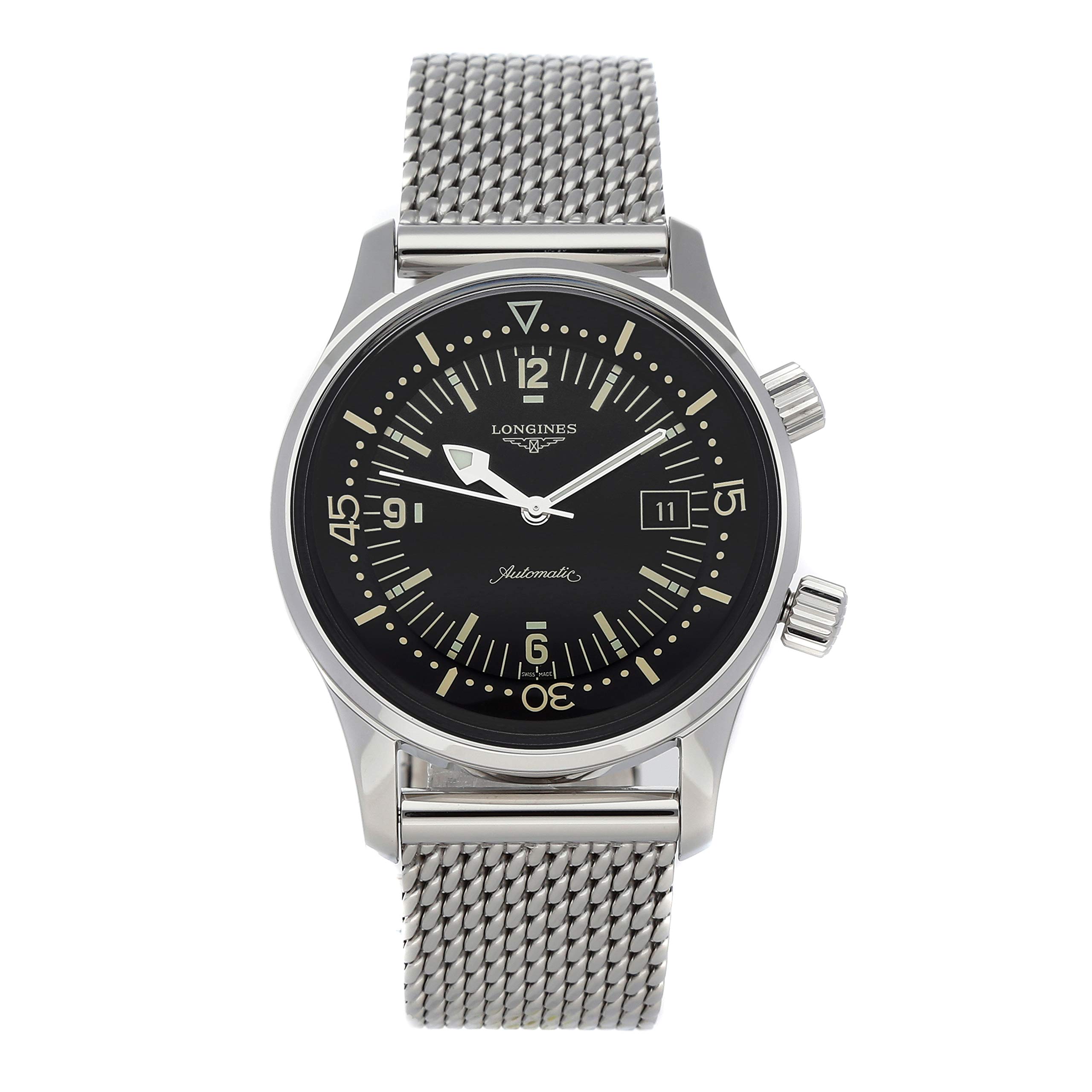 Longines Legend Diver L3.774.4.50.6 L37744506 - Reloj automático para hombre, Pulsera