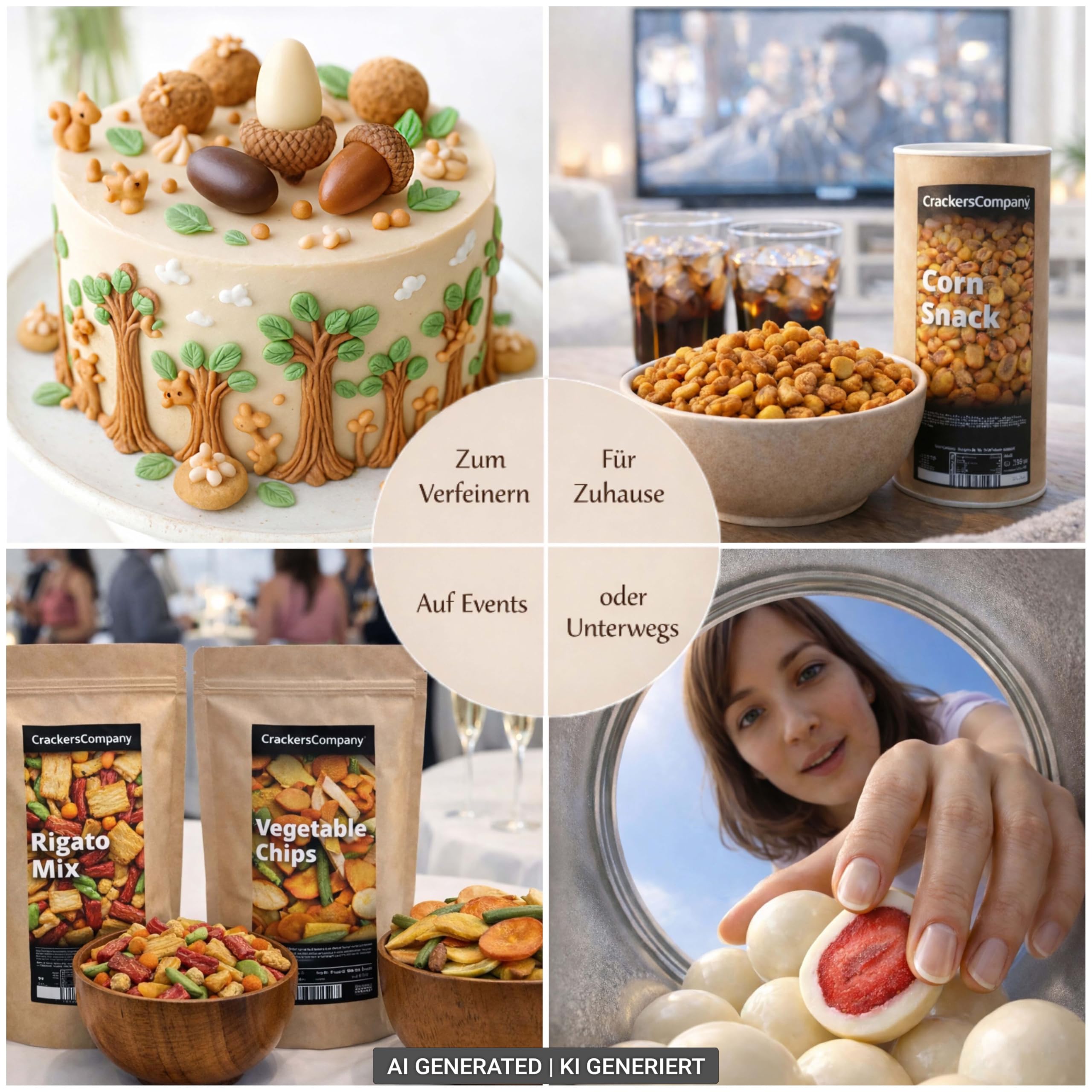 1 x 2.5kg Corn Snack geröstet Maiskörner vegan und laktosefrei Knabberei für Zwischendurch würzig und knackig Partysnack (Packung mit 2)
