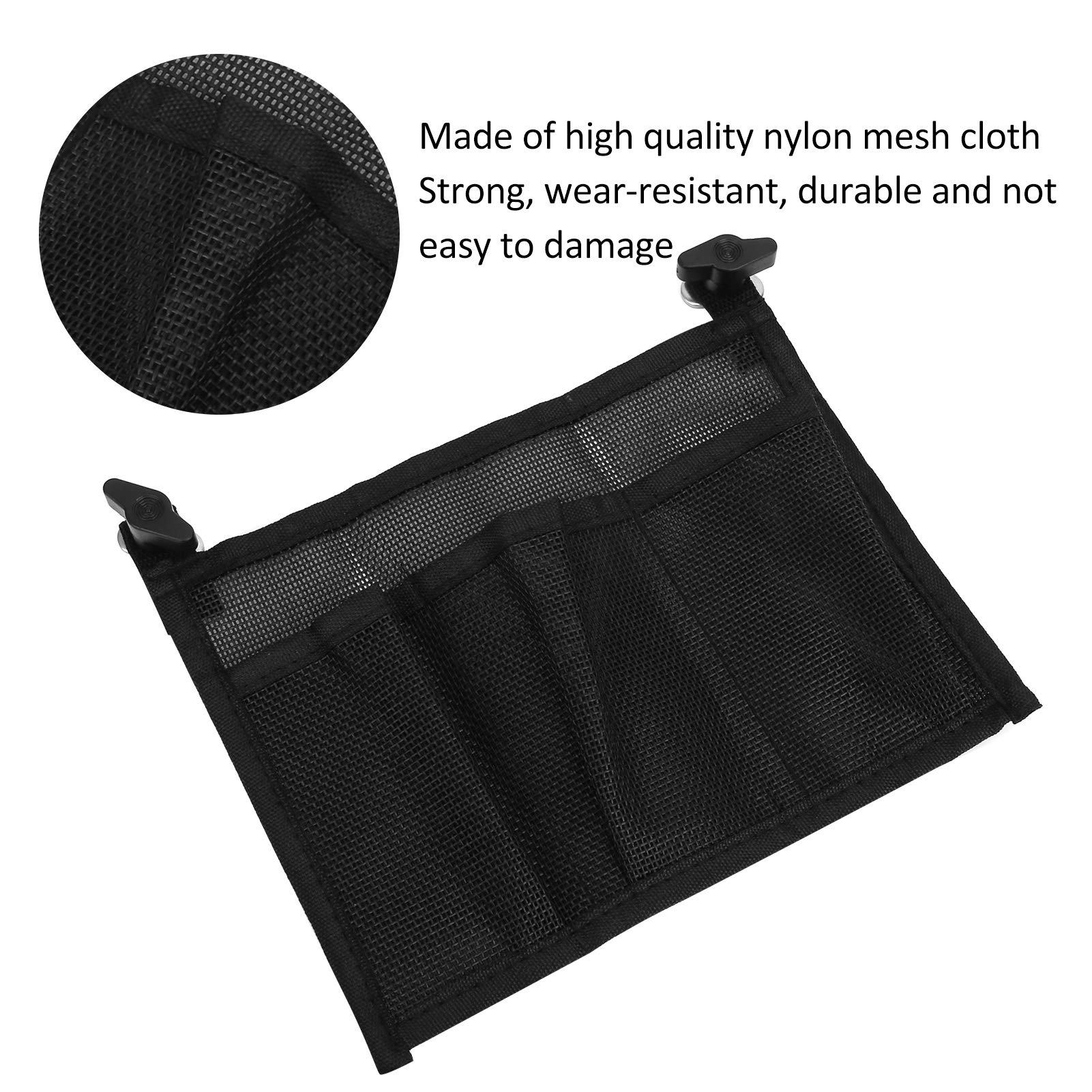 Topyond Storage Bag, Nylon, Durable Nylon Marine Boat Gear Accessories Storage Mesh Bag Accessories Organizer