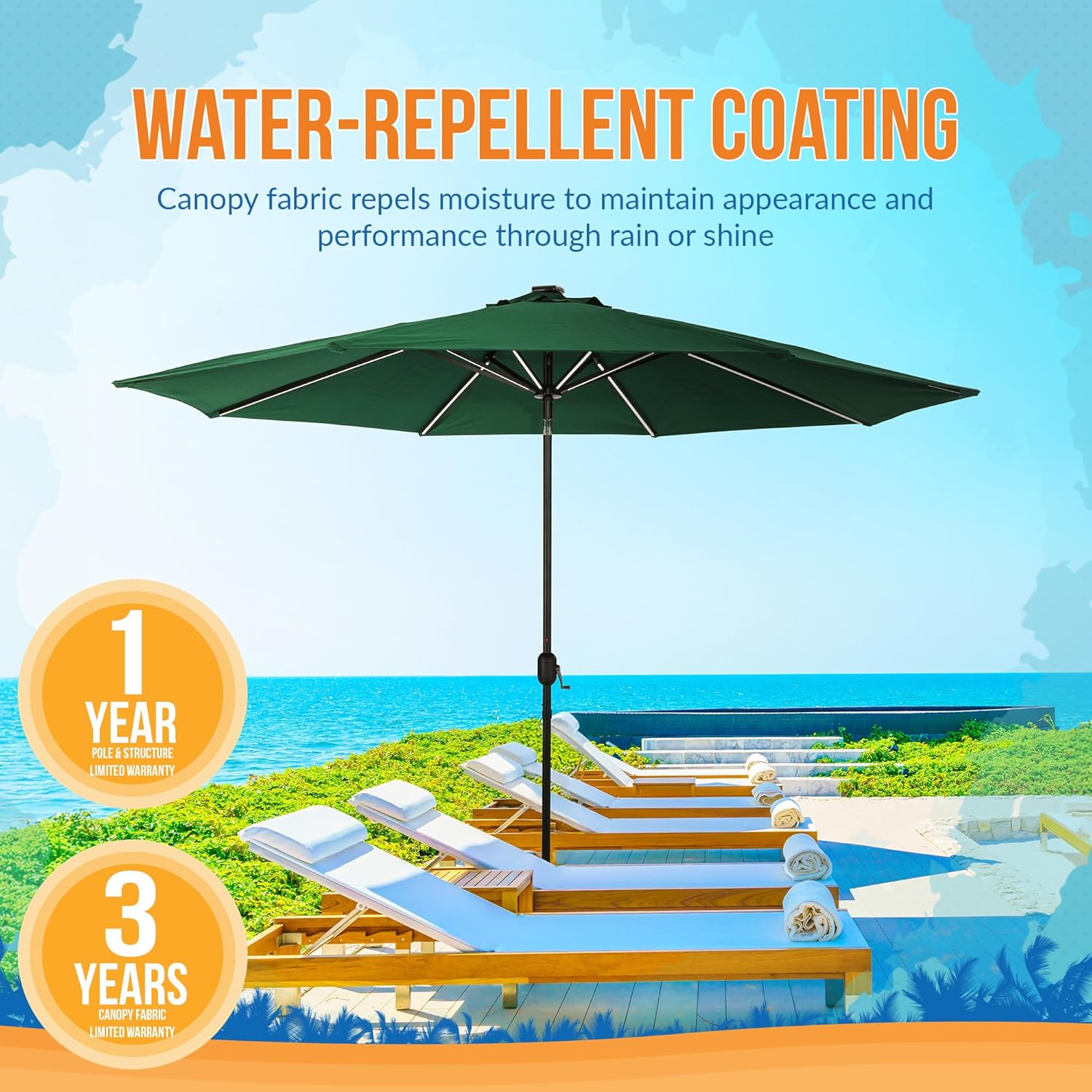 Island Umbrella Calypso