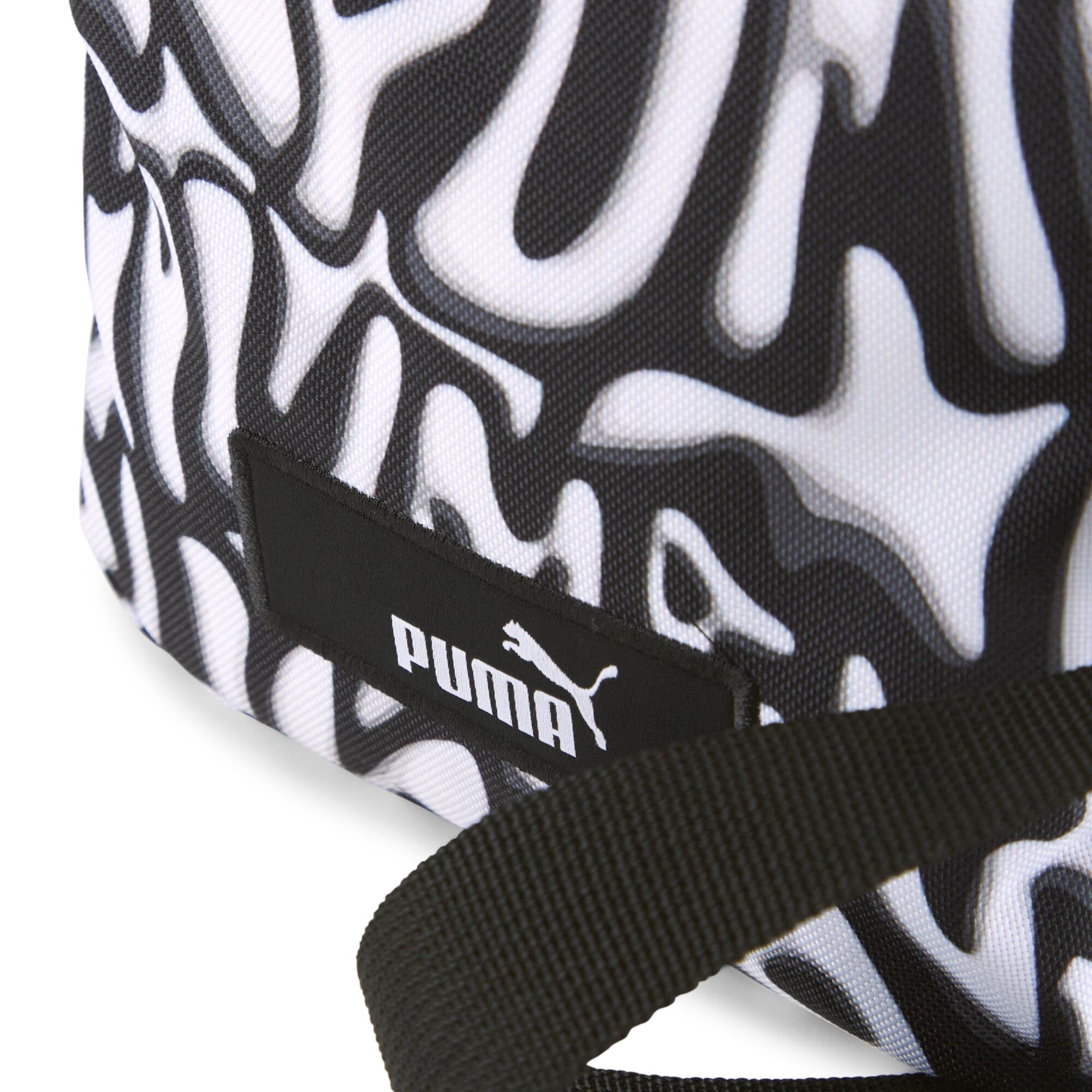 Puma PUMA ACADEMY AOP - Bolso portátil PUMA Black-Gra para PUMA Black-Grafiti AOP, talla única, PUMA Black-Grafiti AOP, One Size, bolso de mano