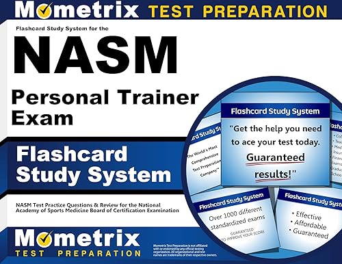Flashcard Study System for the NASM Personal Trainer Exam: NASM Test Practice Questions and Review for the National Academy of Sports Medicine Board of Certification Examination