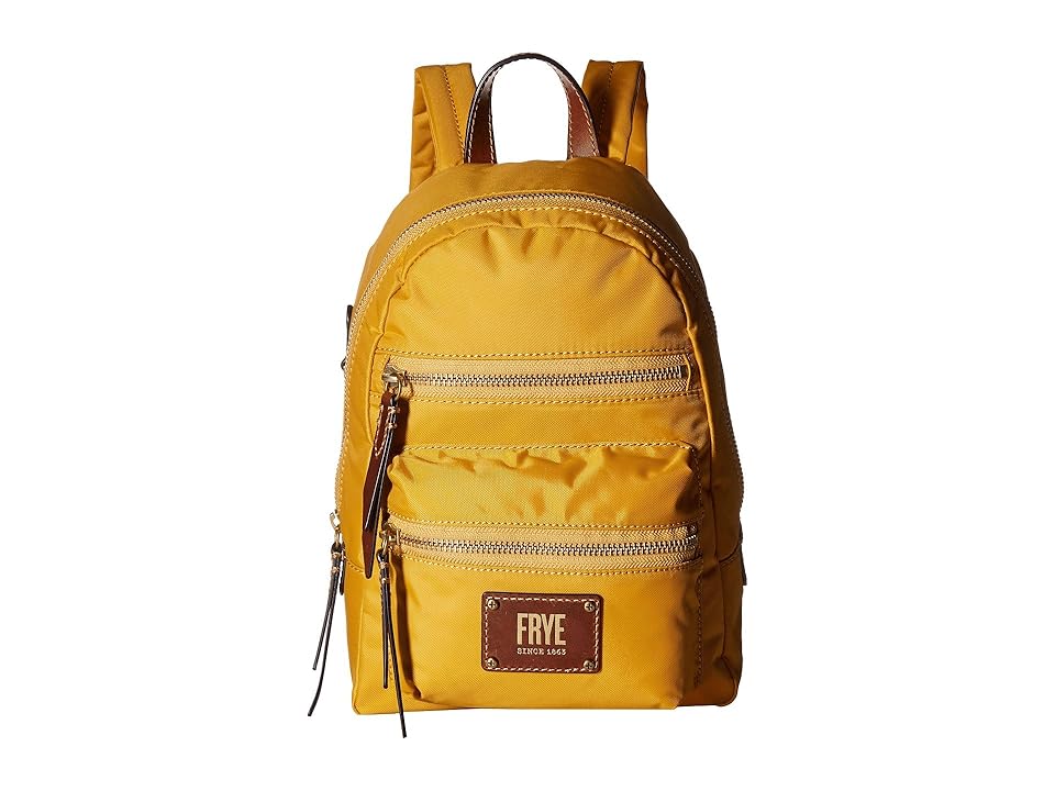 

Frye Ivy Mini Backpack (Yellow Nylon) Backpack Bags