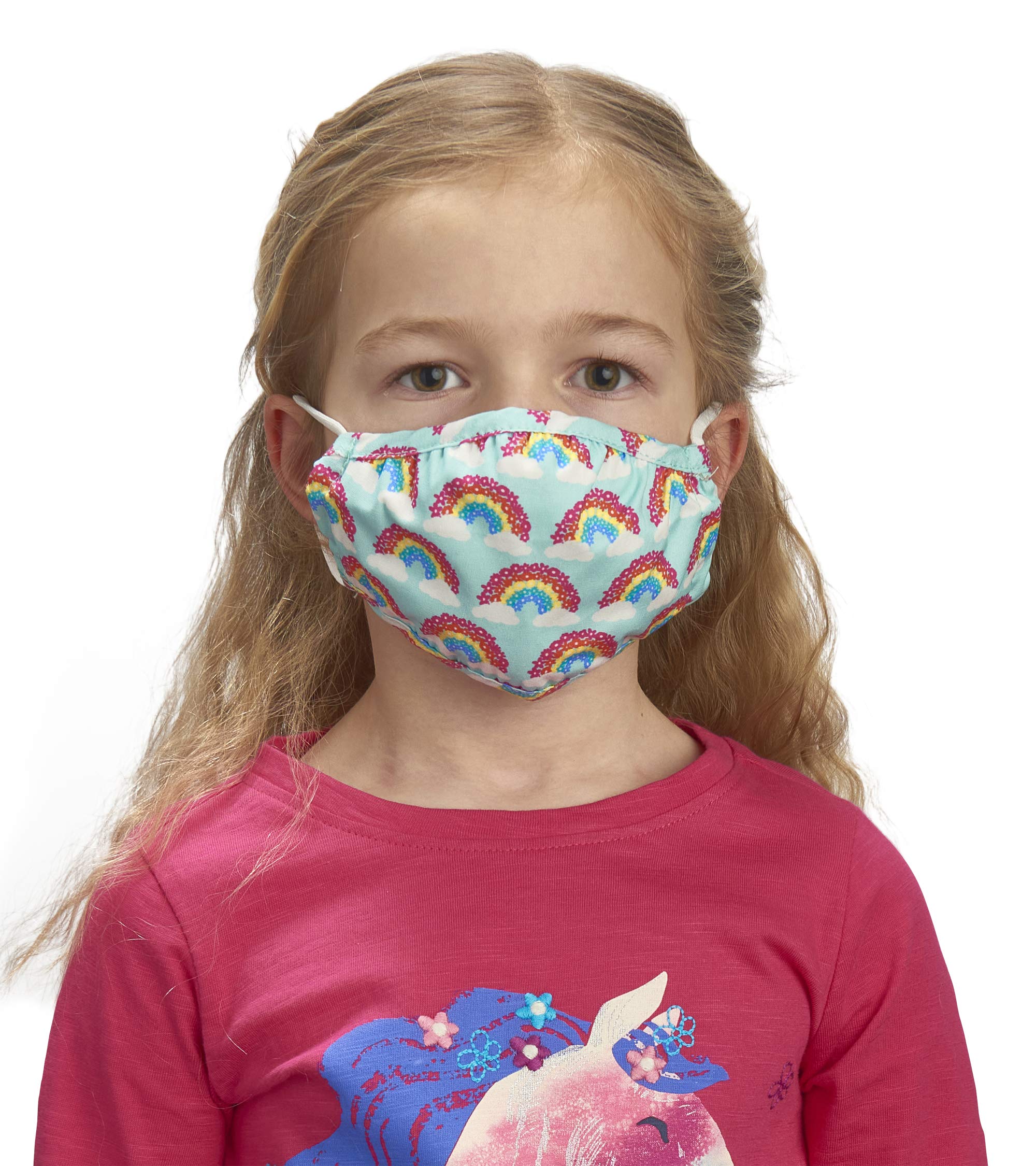 HatleyUnisex Kid's Double Layer Face Mask with Ear Elastic