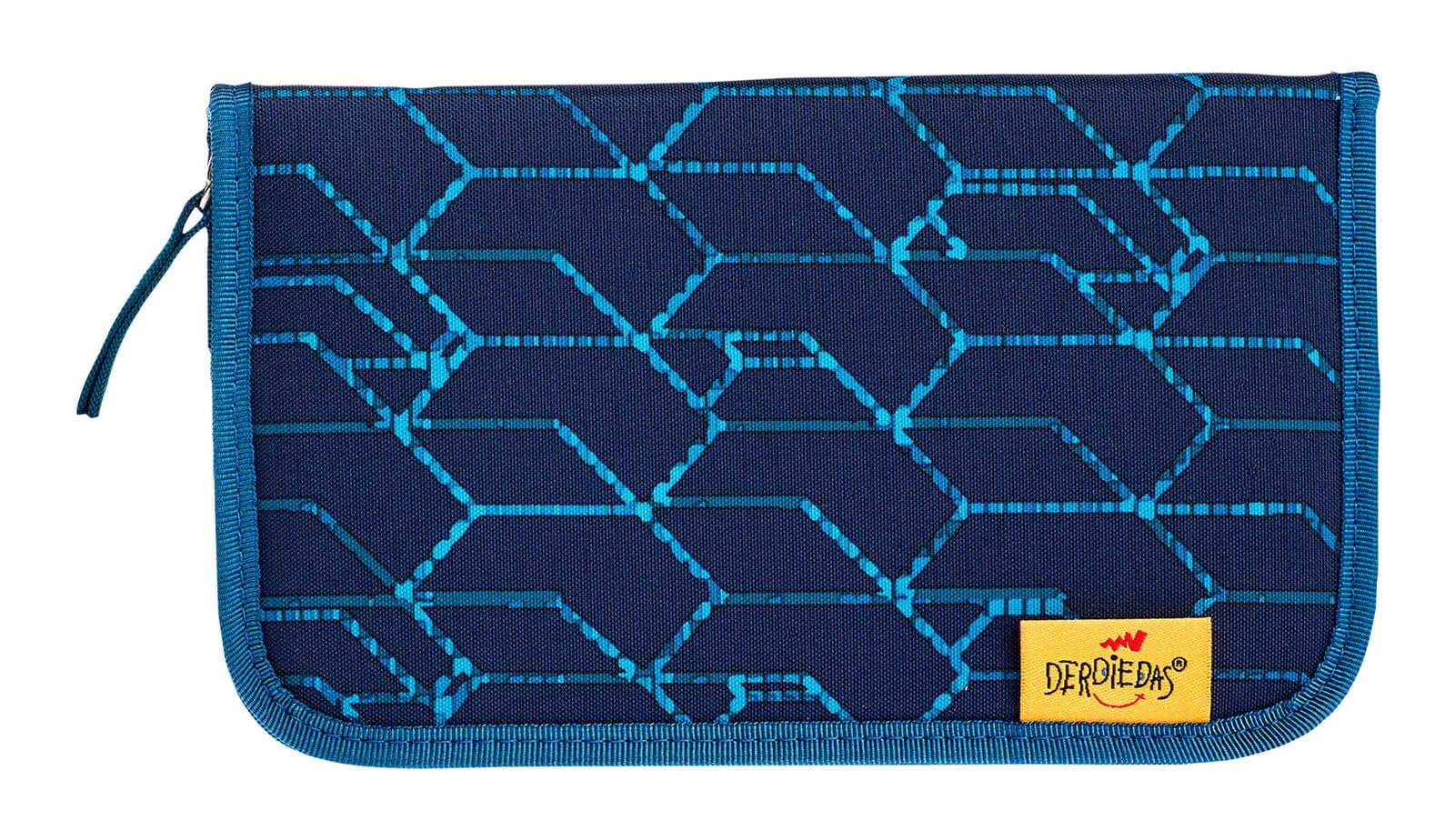 DER DIE DAS leichter Schulrucksack, ErgoFlex Blue Speed Set 5-teilig, ca. 22 l Volumen, ca. 800 g Gewicht