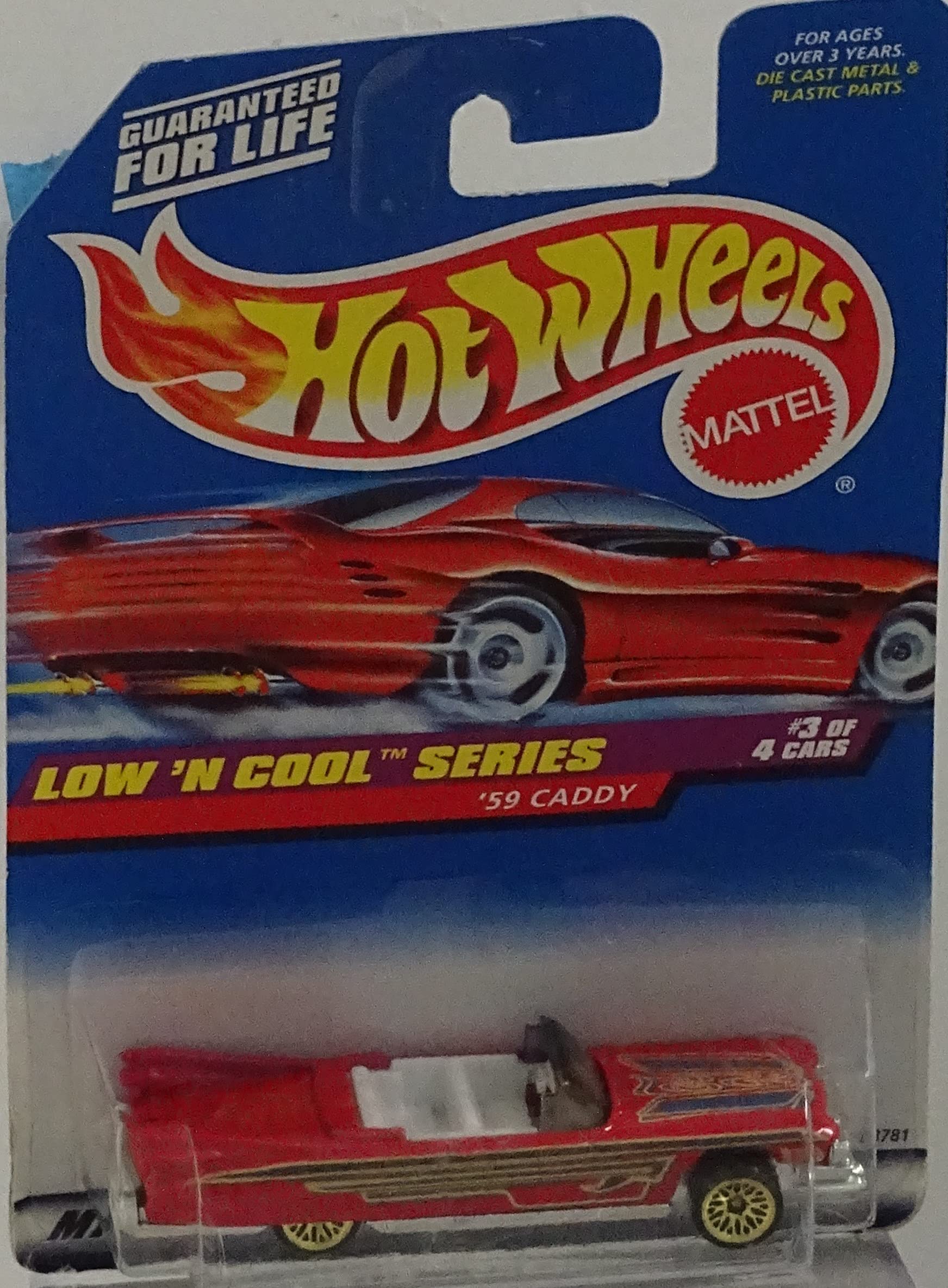 Amazon.com: Hot Wheels 1998-699 '59 CaddY 1959 Low'n Cool Series 3