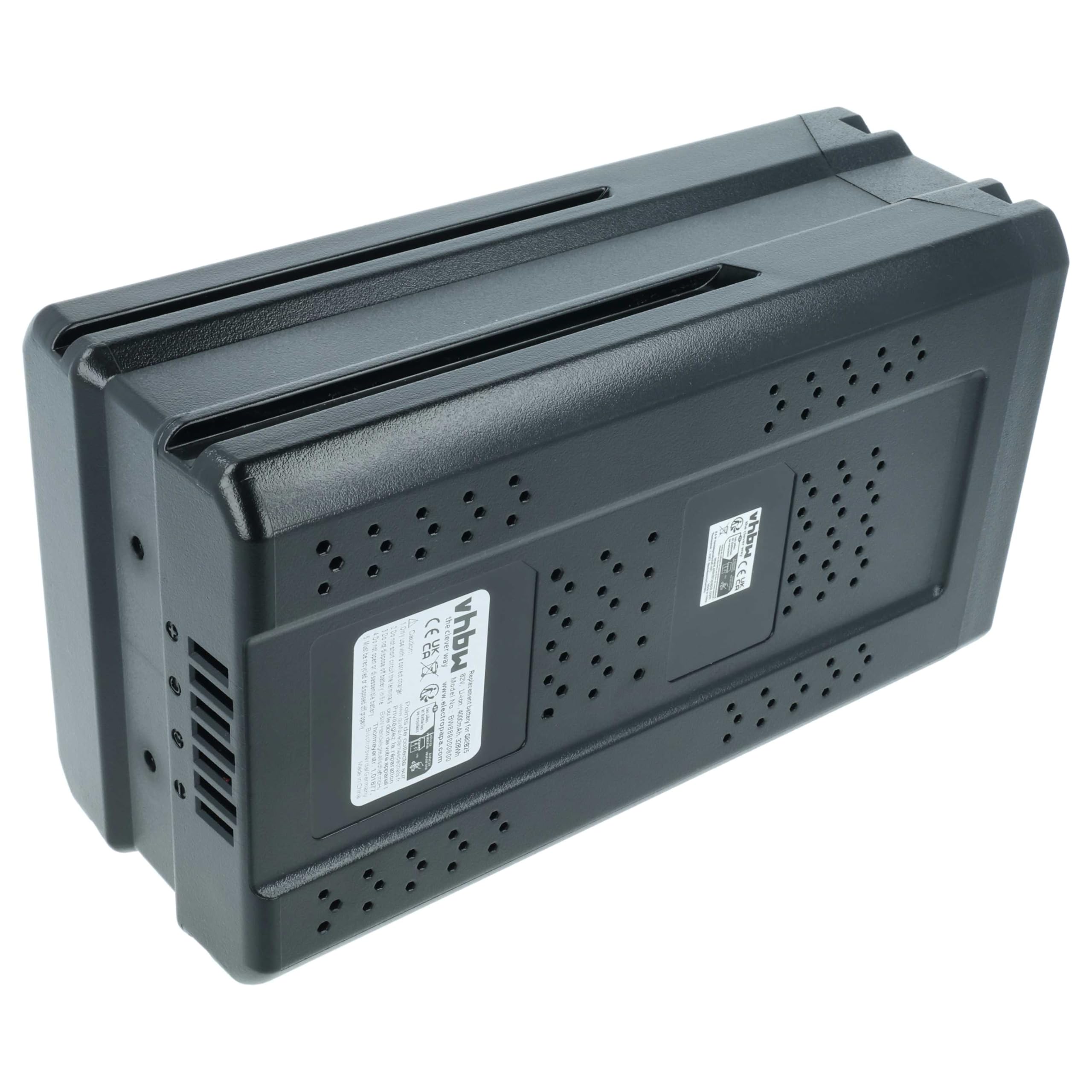 vhbw Batería Compatible con Greenworks 82T16, 82V GB500, G82LM51SP, GC82BC, GC82CS, GC82LM46 cortacésped Herramienta de jardín 4000mAh 82V Li-Ion