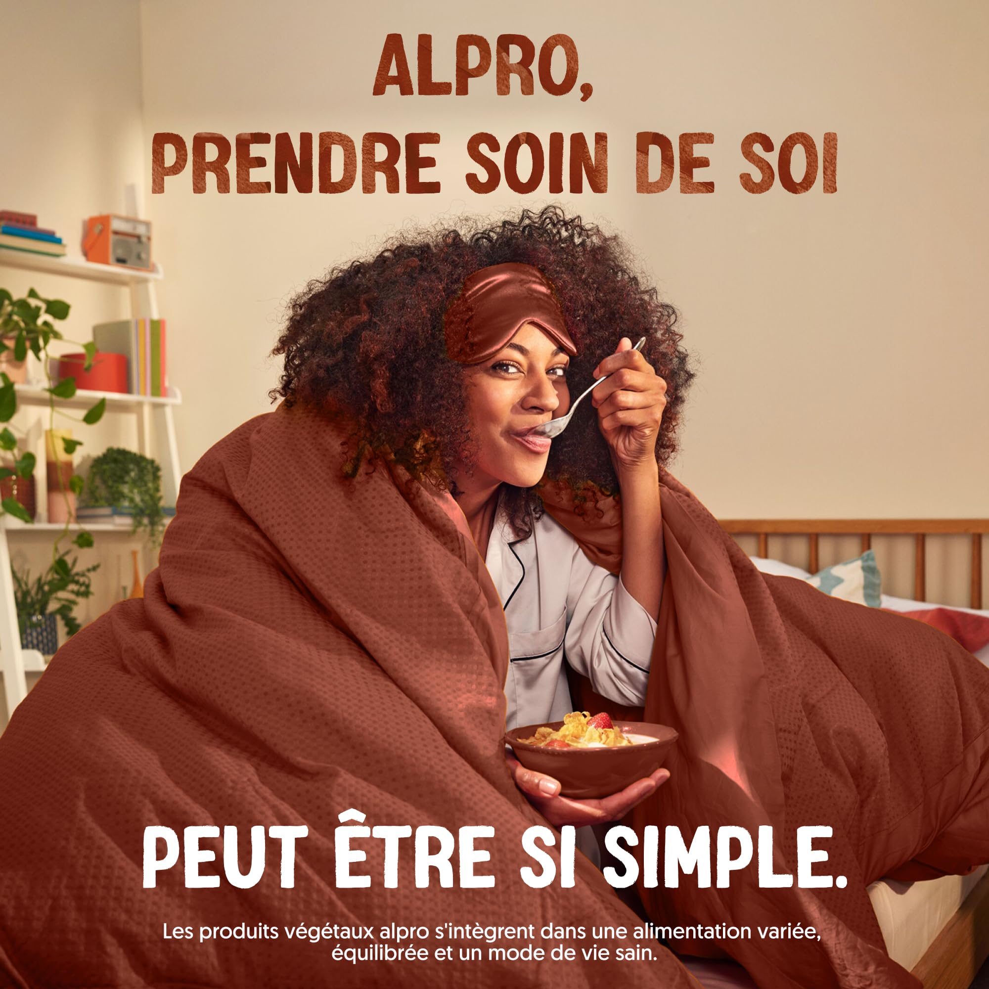 Alpro - Boisson Végétale - Soja Chocolat - 1 L - Lot de 8 x 1 L