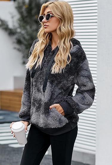 Oxmo OXPIALA TROYER - Fleece trui - infinity/blauw