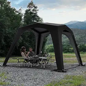 Tenda inflável de acampamento para 4 a 6 pessoas, barraca de sopro, fácil configuração, à prova d'água, portátil, tenda de ar para acampamento, mochila, caminhadas, piqueniques, pesca