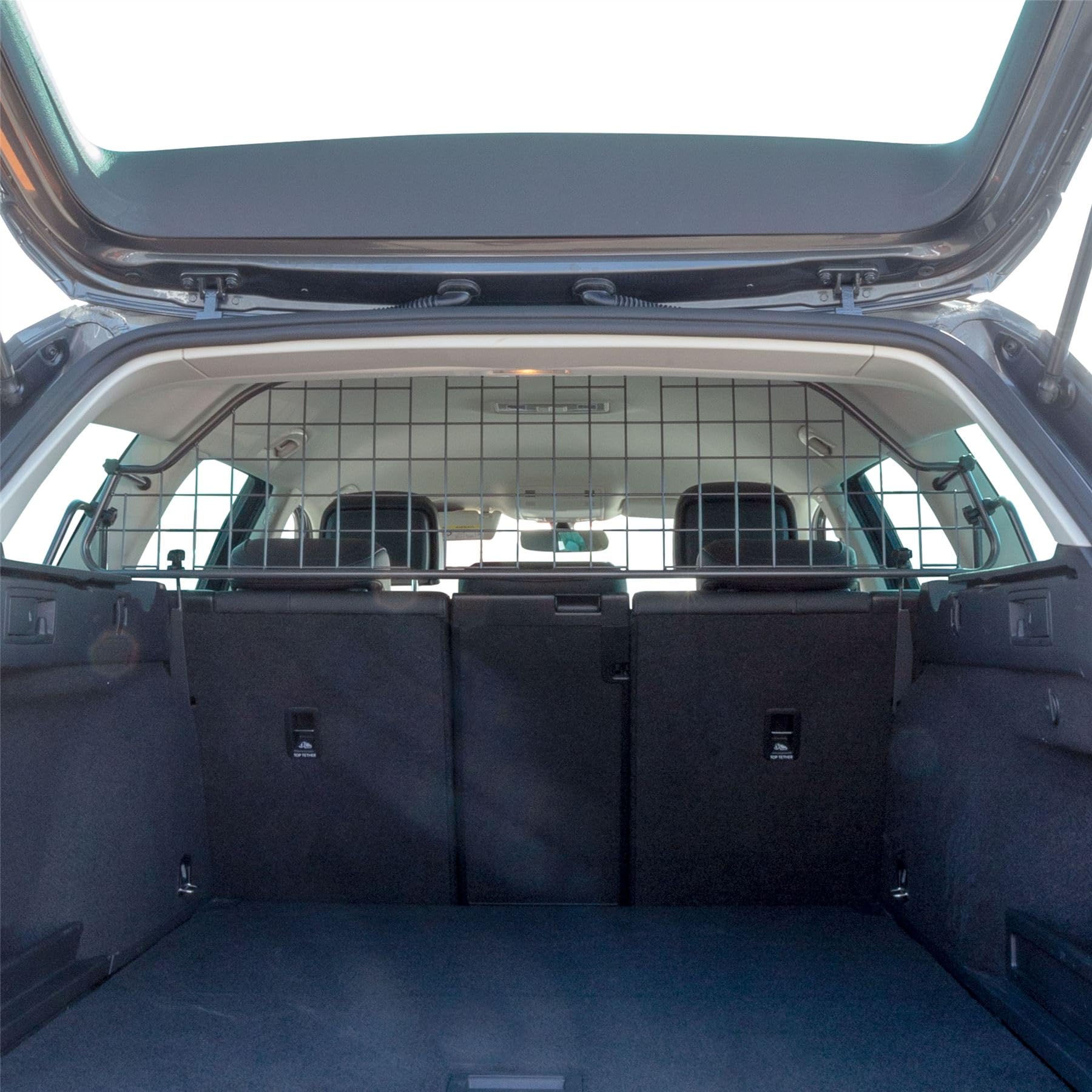 Travall Dog Guard Compatible with Volkswagen Passat Estate (2014-2019) Vehicle Specific Trunk Guard Tailored Fit Luggage Barrier Load Separator Heavy Duty Powder Coated Steel Pet Barrier